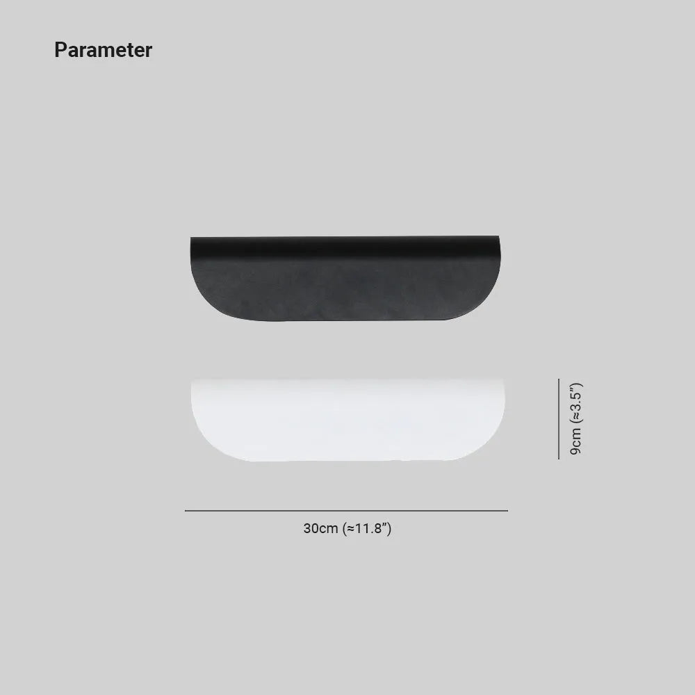 Ray Modern Outdoor Wall Lighting, Waterproof, Curved - Lamp Copper