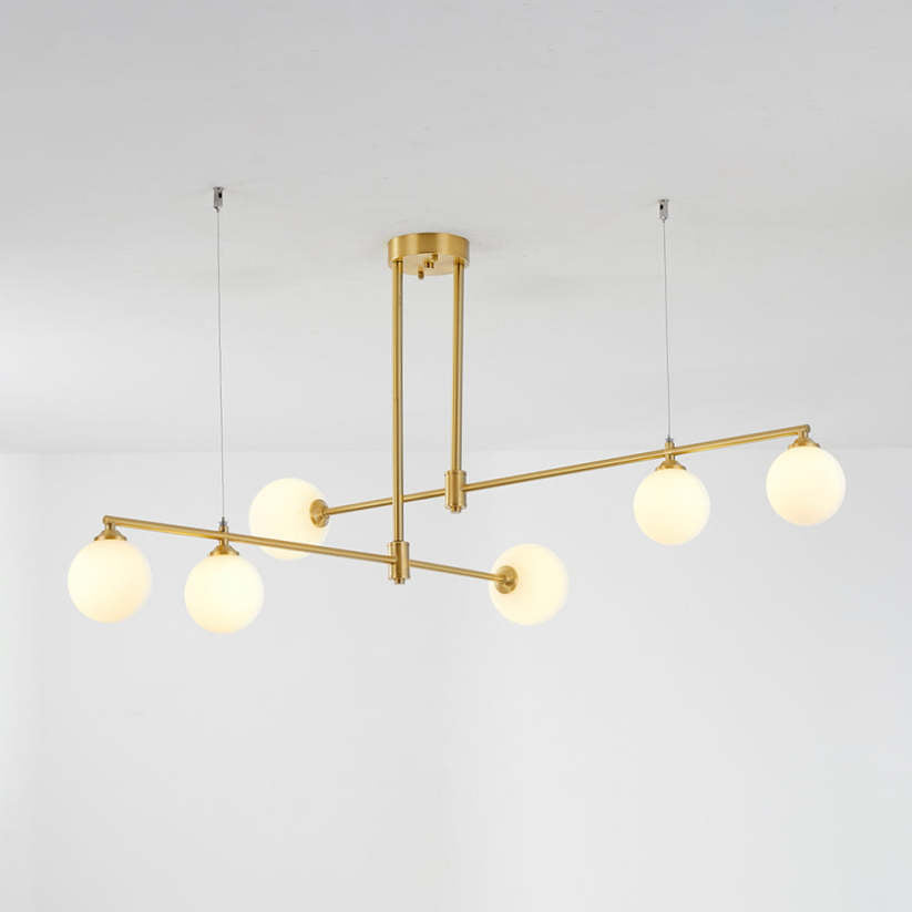 Valentina Modern Golden Bubble Copper Pendant Light - Lamp Copper