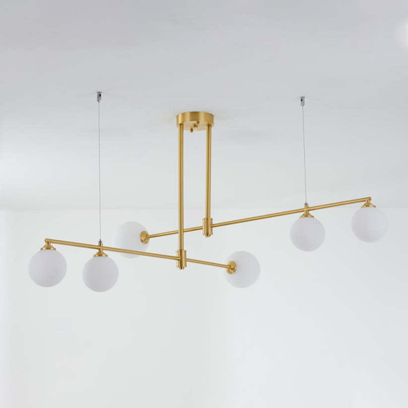Valentina Modern Golden Bubble Copper Pendant Light - Lamp Copper