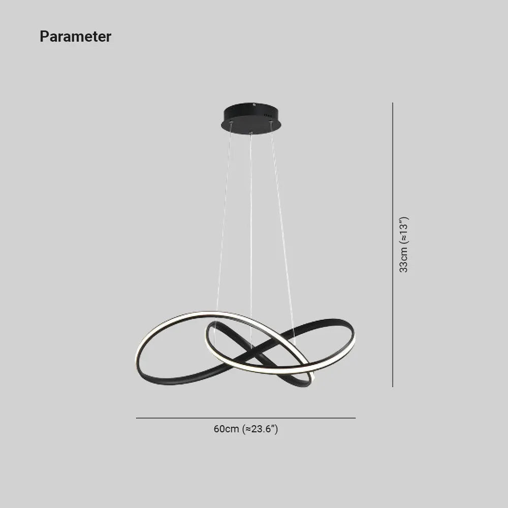 Arisha Pendant Light linear Modern, Acrylic/Metal, Black/White, Dining Room - Lamp Copper