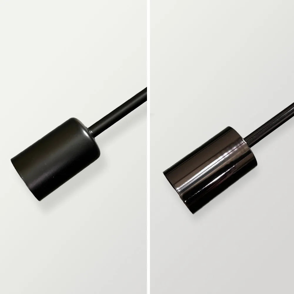 Lindsy Modern Flush Mount Ceiling Light, Gold & Black - Lamp Copper