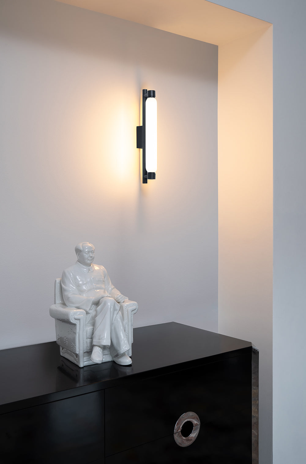 Cumiror Modern Minimalist Metal Glass Wall Lamp - Lamp Copper