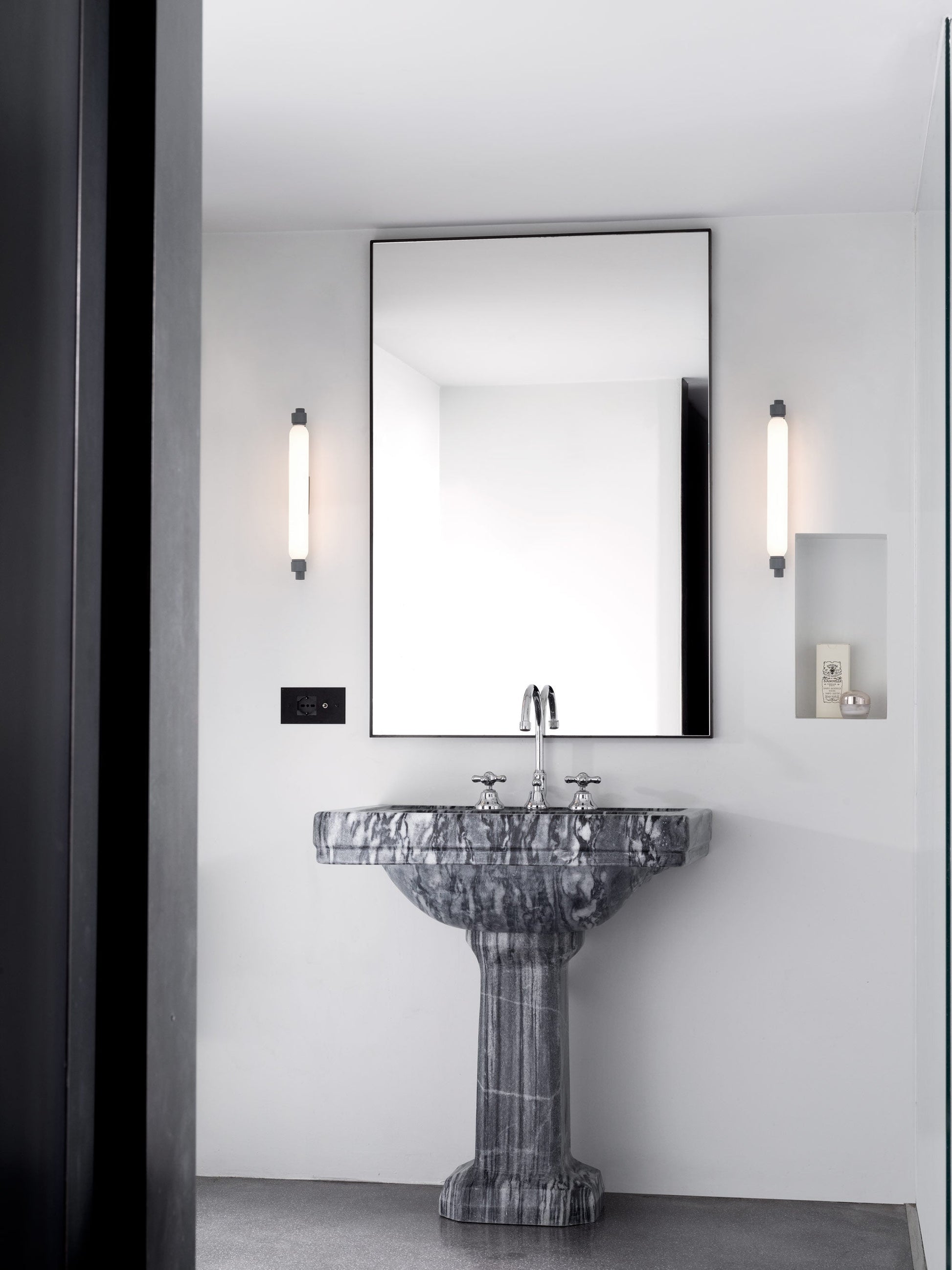 Cumiror Modern Minimalist Metal Glass Wall Lamp - Lamp Copper