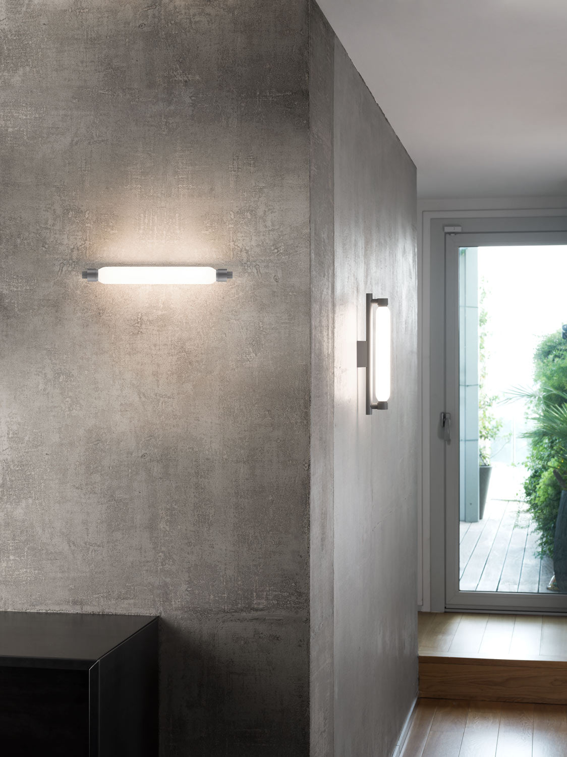 Cumiror Modern Minimalist Metal Glass Wall Lamp - Lamp Copper