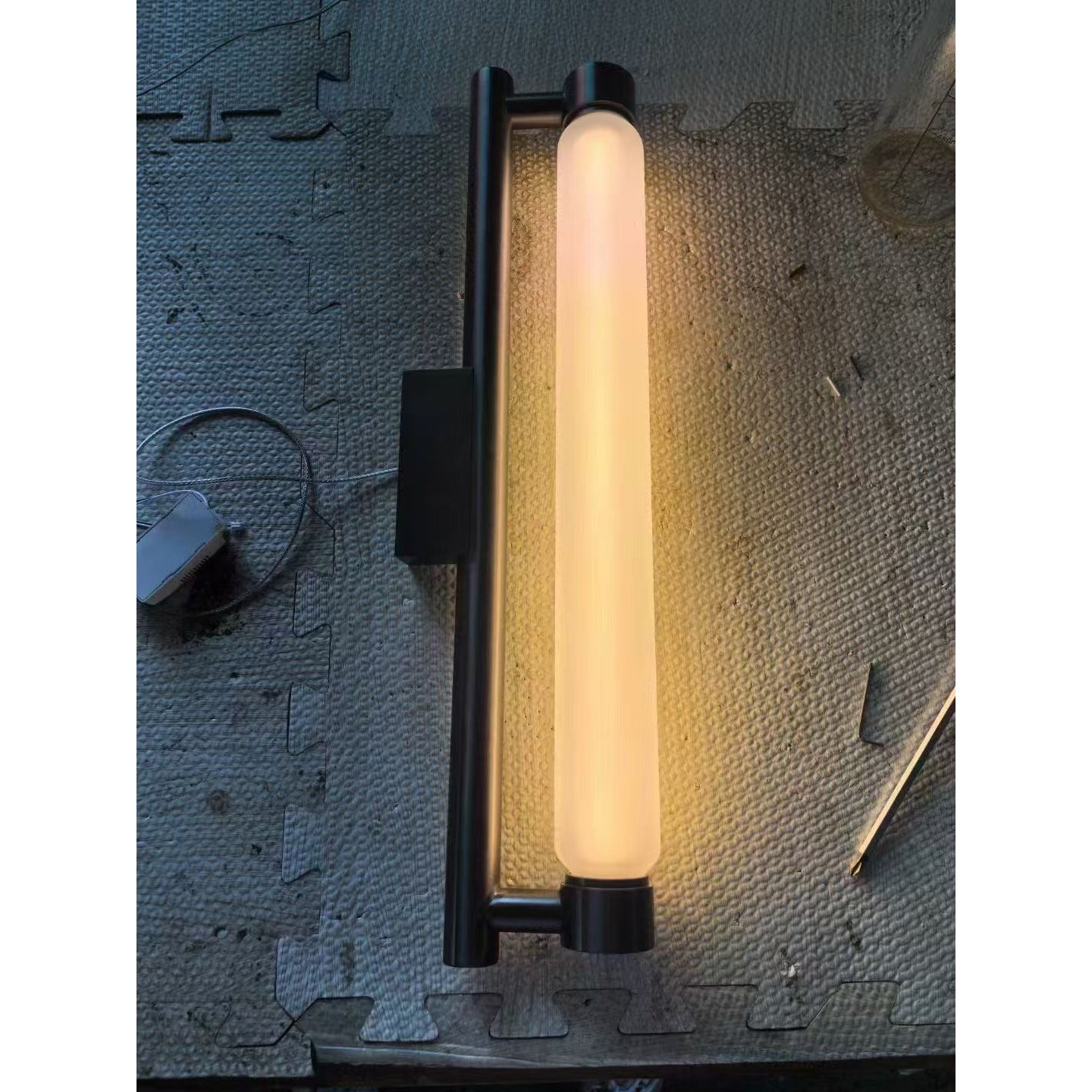Cumiror Modern Minimalist Metal Glass Wall Lamp - Lamp Copper