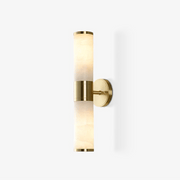 Kaia Minimalist Alabaster Wall Lamp - Lamp Copper
