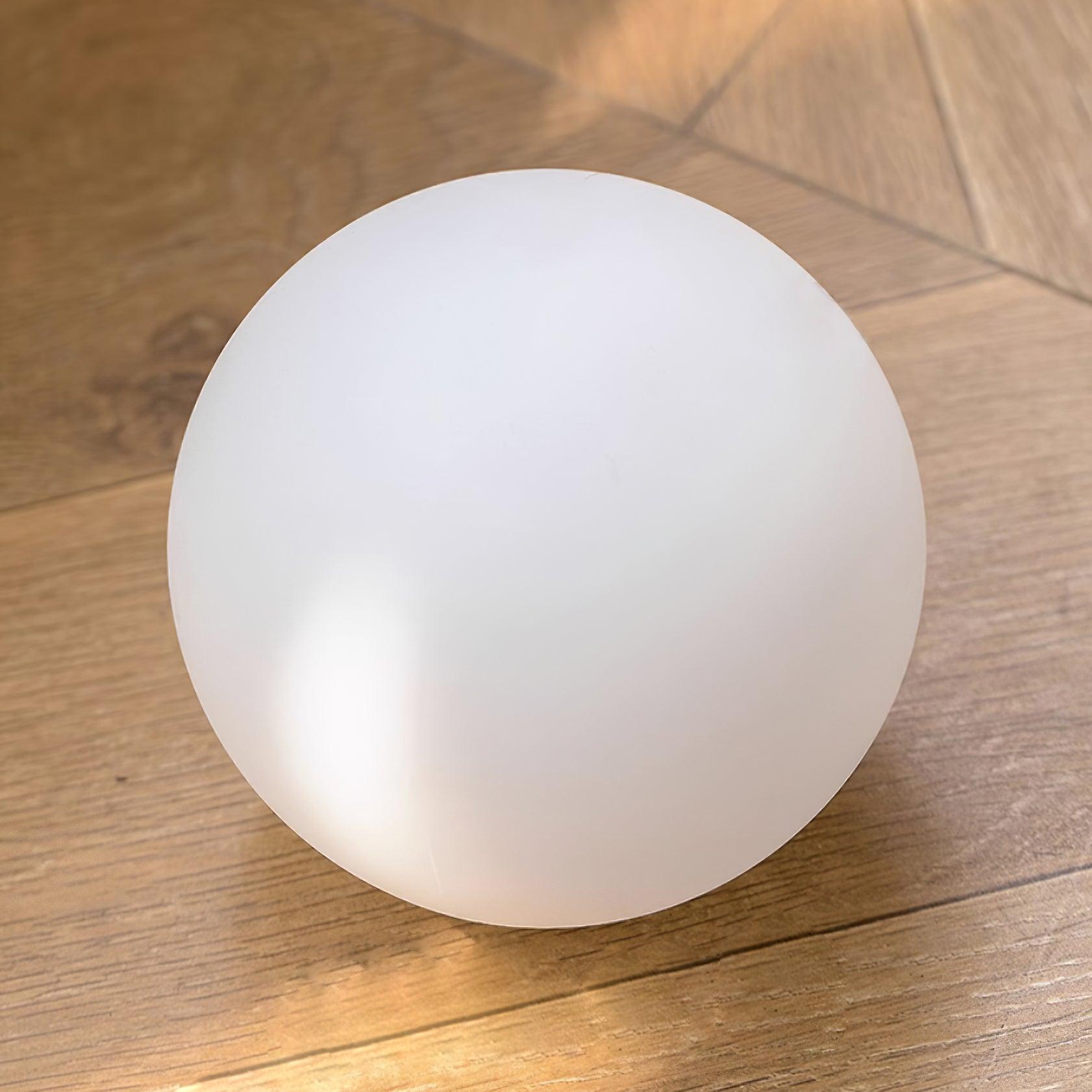 Ceiling Light Playful Asymmetry with Dual Frosted Glass Globes - Lamp Copper