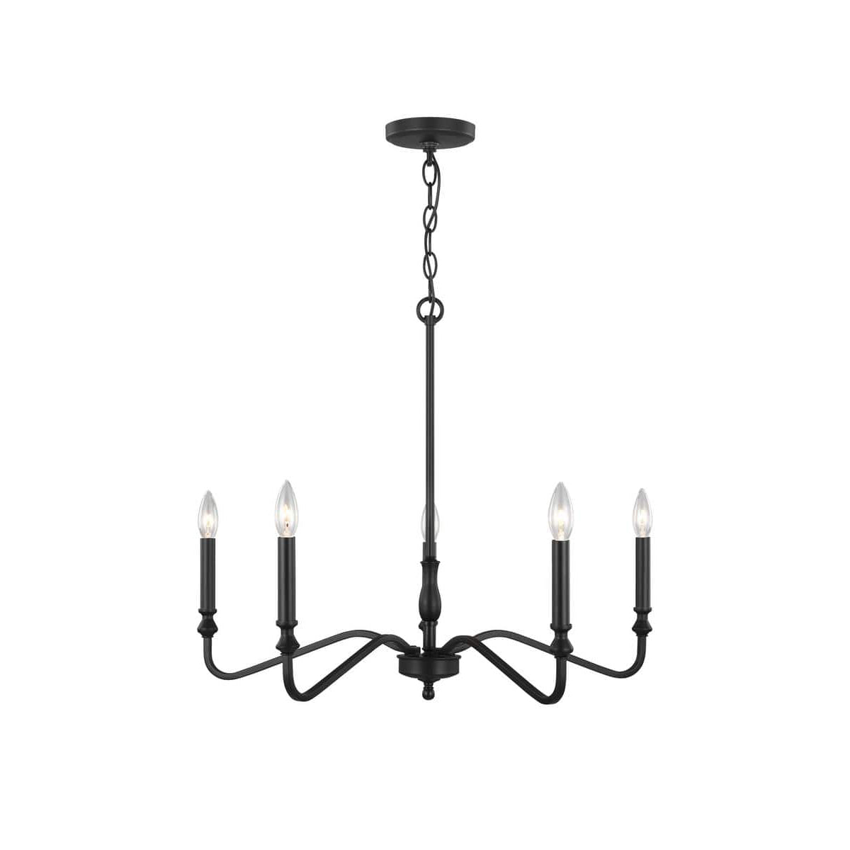 Ulsilus Vintage Industrial Brass Metal Chandelier - Lamp Copper