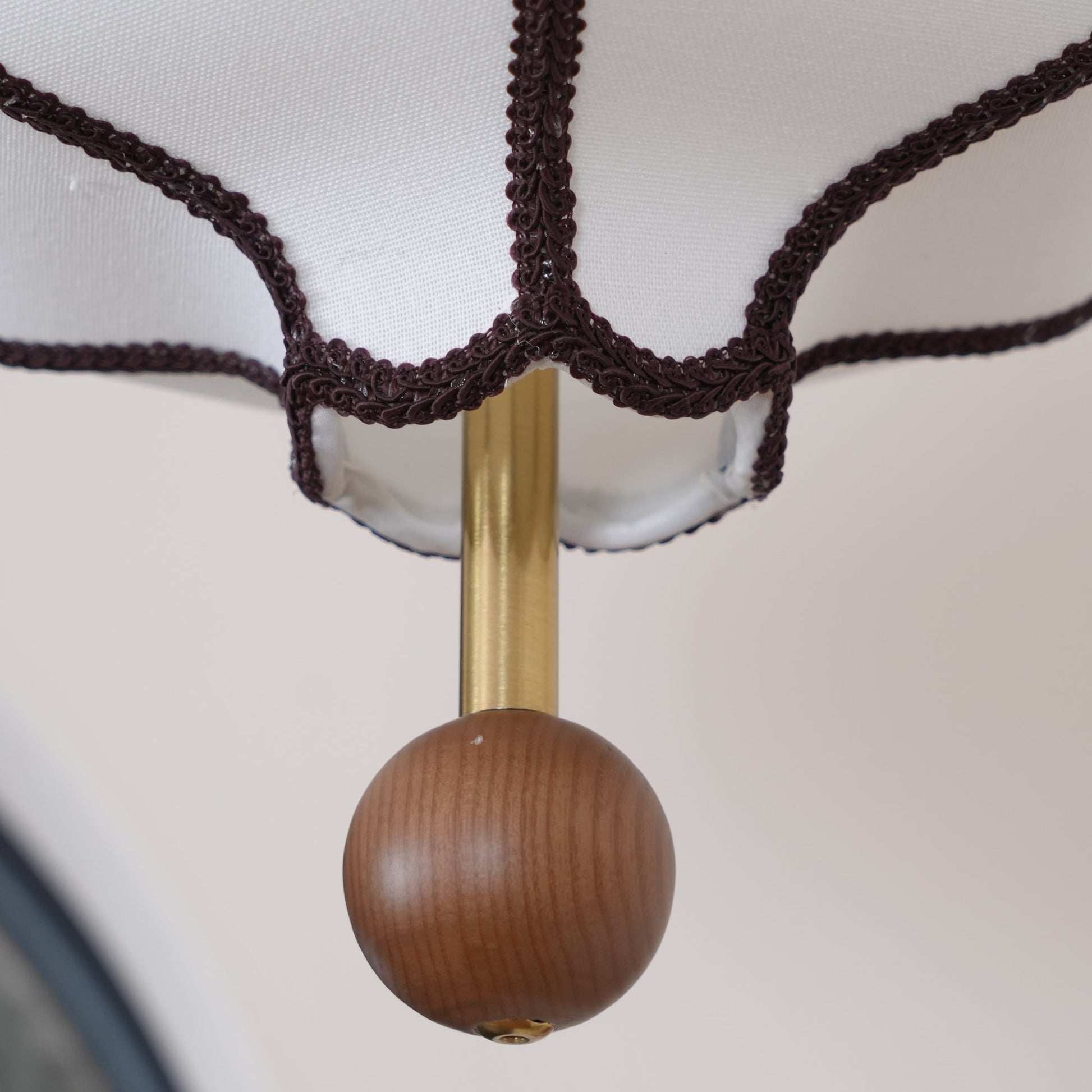 Aura Pendant Light Lantern Fabric - Lamp Copper