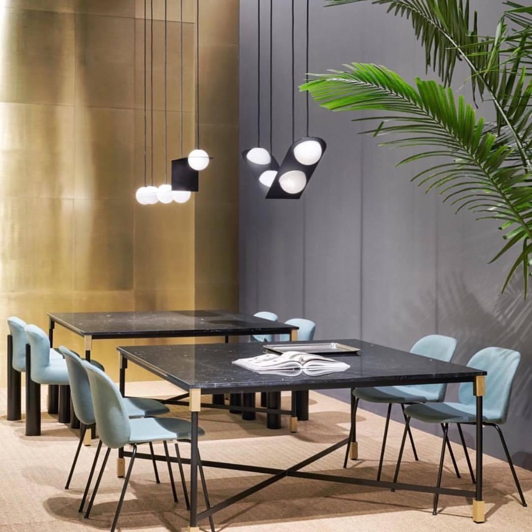 Selan Black Glass Pendant Lamp - Lamp Copper
