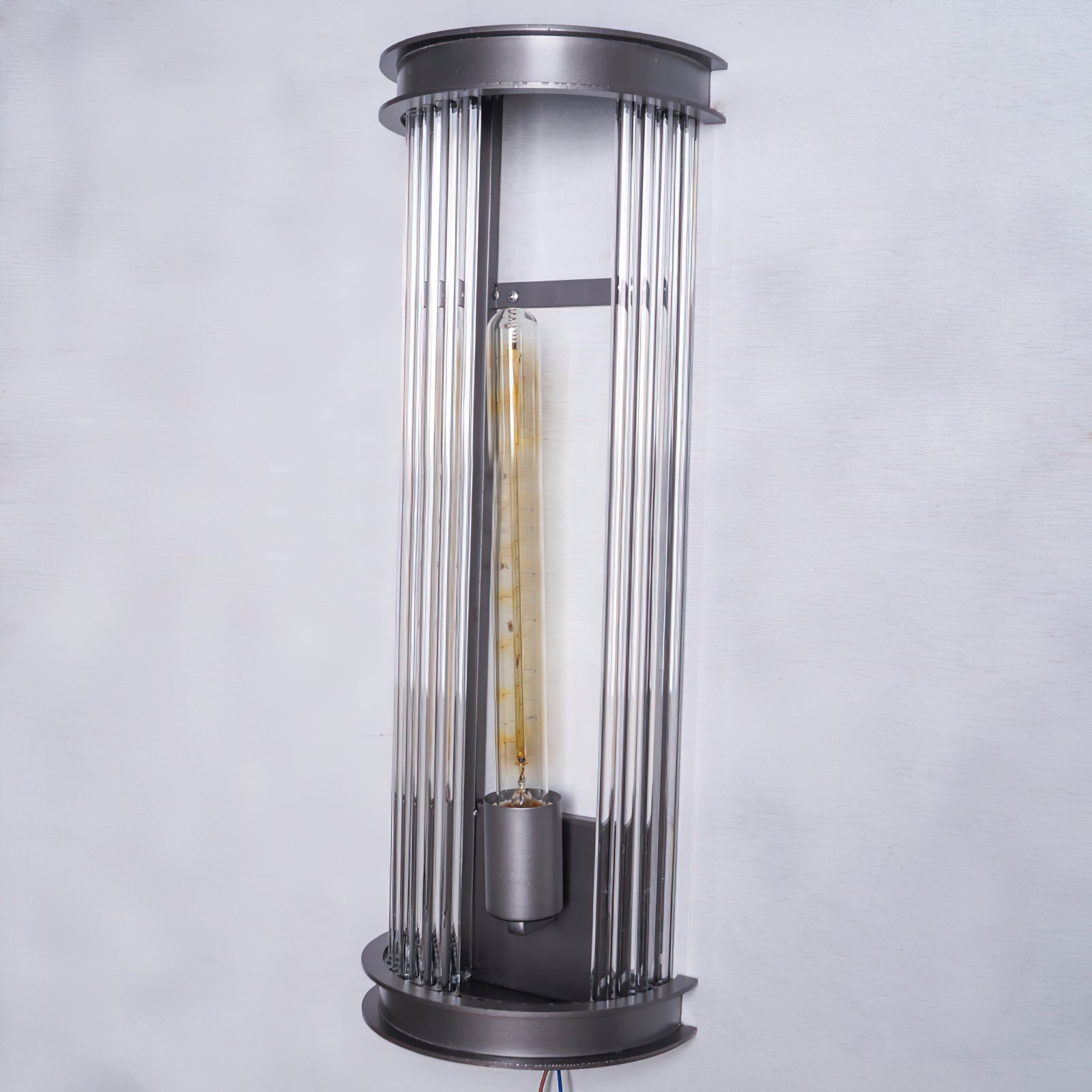 Armarila Vintage Industrial Metal Crystal Wall Lamp - Lamp Copper