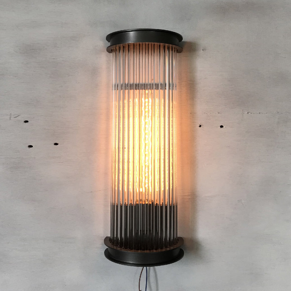 Armarila Vintage Industrial Metal Crystal Wall Lamp - Lamp Copper