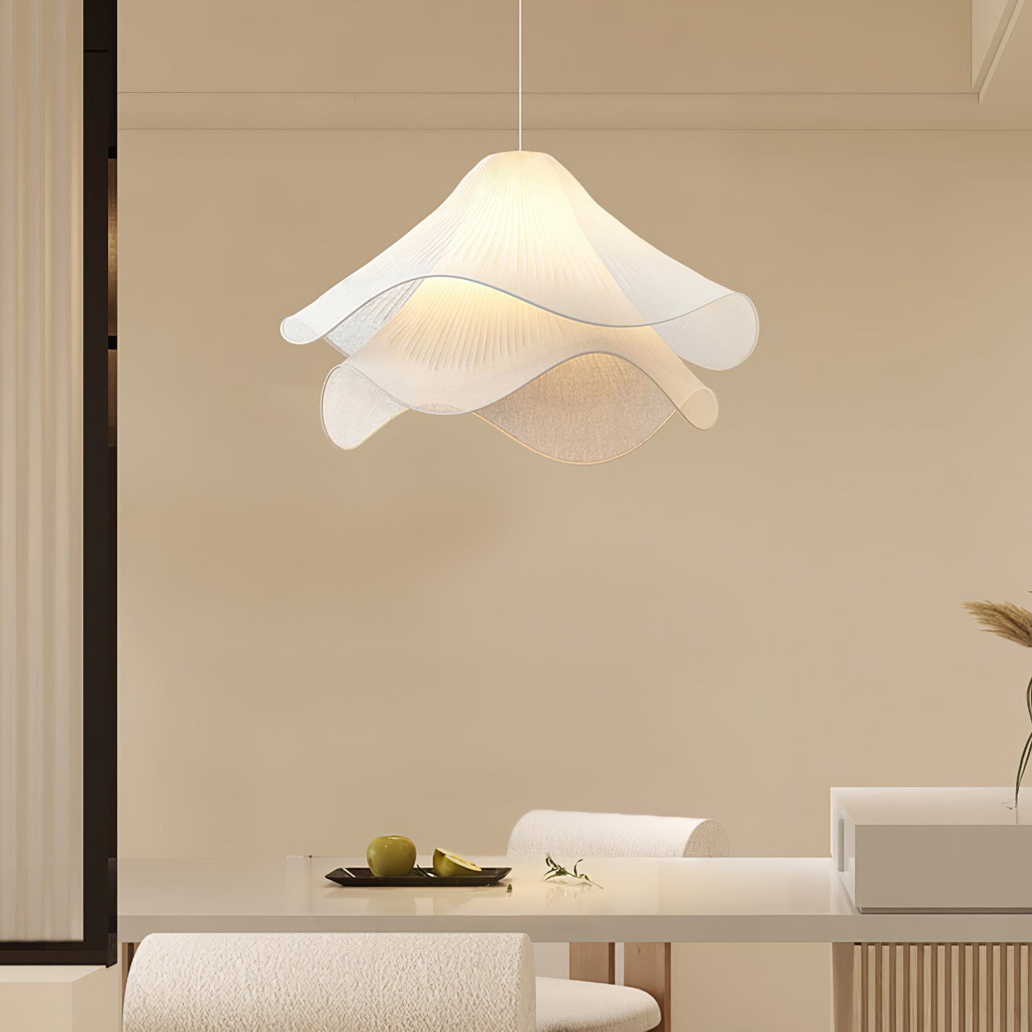 Revn Modern Art Deco Bloom Flower Pendant Light - Lamp Copper