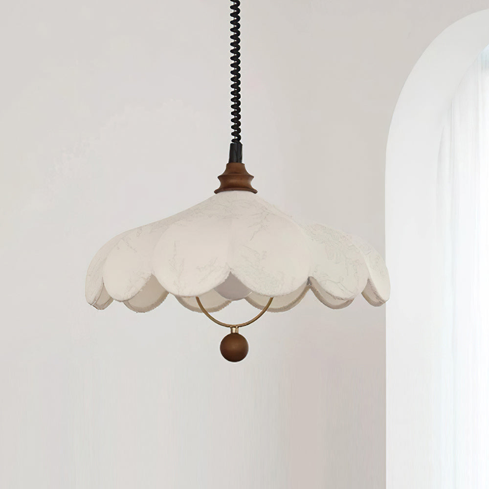 Hana Pendant Light Vintage Floral - Lamp Copper