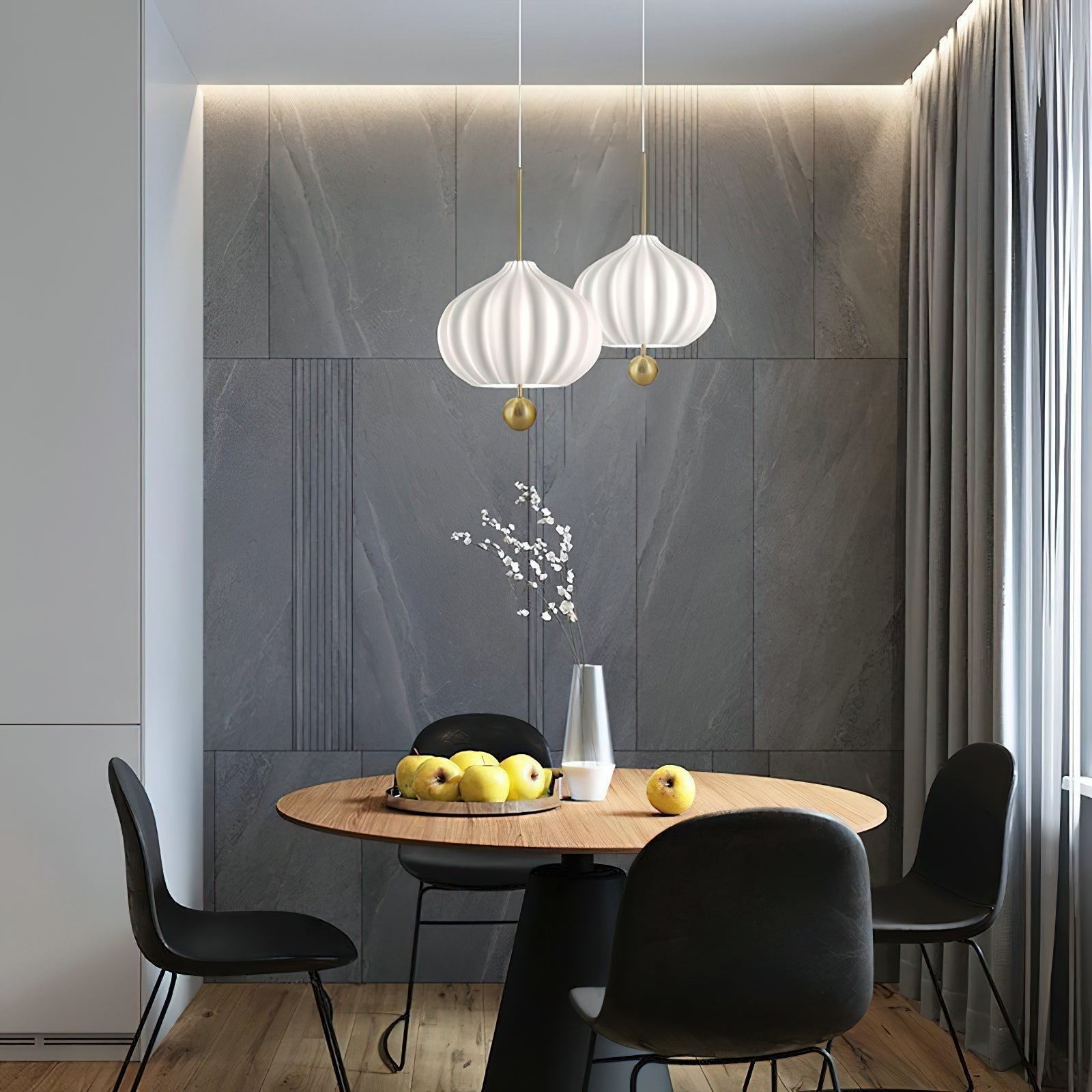 Zamarir Modern Minimalist Metal Glass Pendant Lamp - Lamp Copper