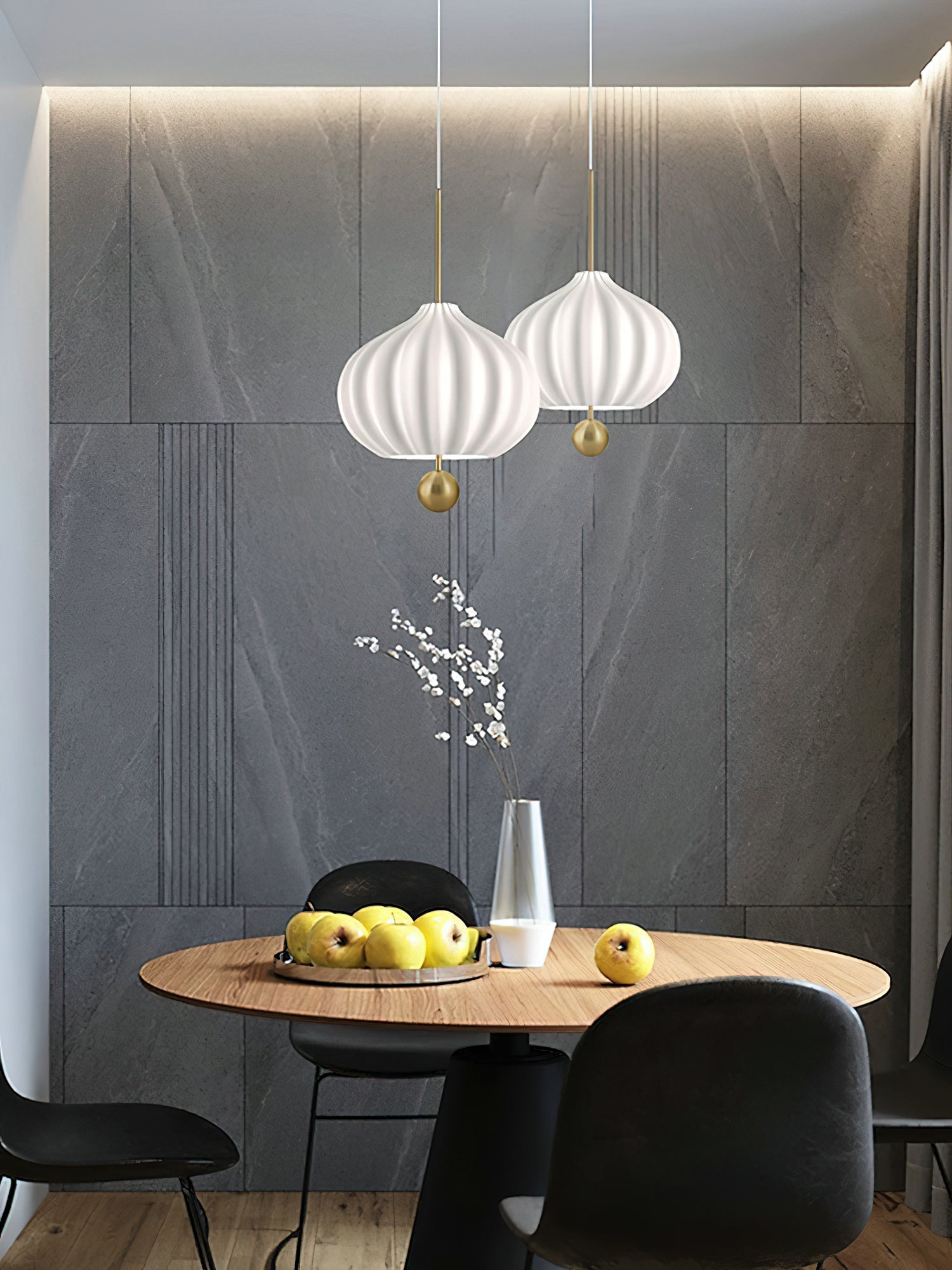 Zamarir Modern Minimalist Metal Glass Pendant Lamp - Lamp Copper
