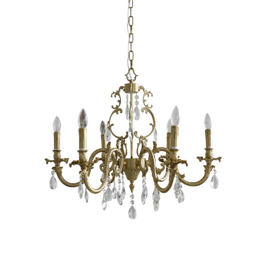 Felix Chandeliers Luxurious Crystal - Lamp Copper