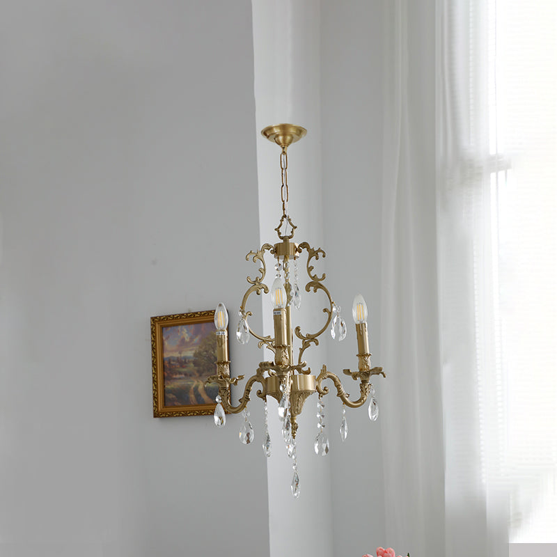 Felix Chandeliers Luxurious Crystal - Lamp Copper