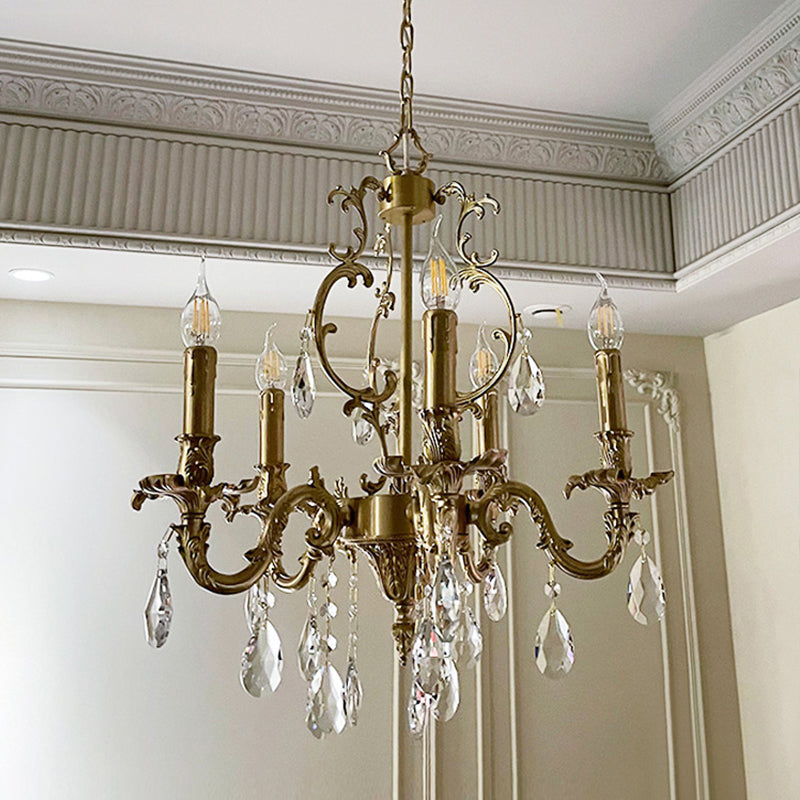 Felix Chandeliers Luxurious Crystal - Lamp Copper