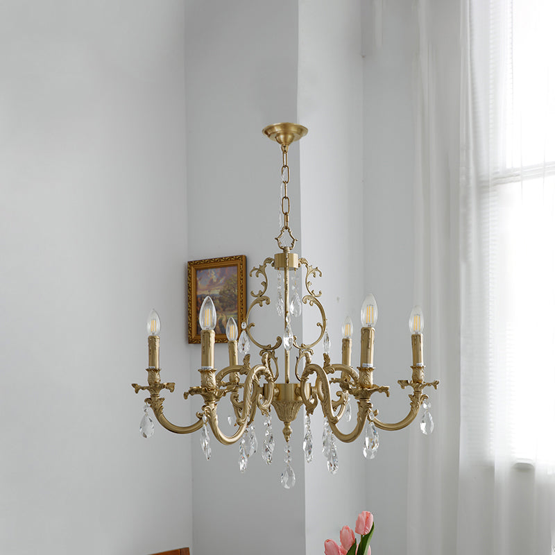 Felix Chandeliers Luxurious Crystal - Lamp Copper