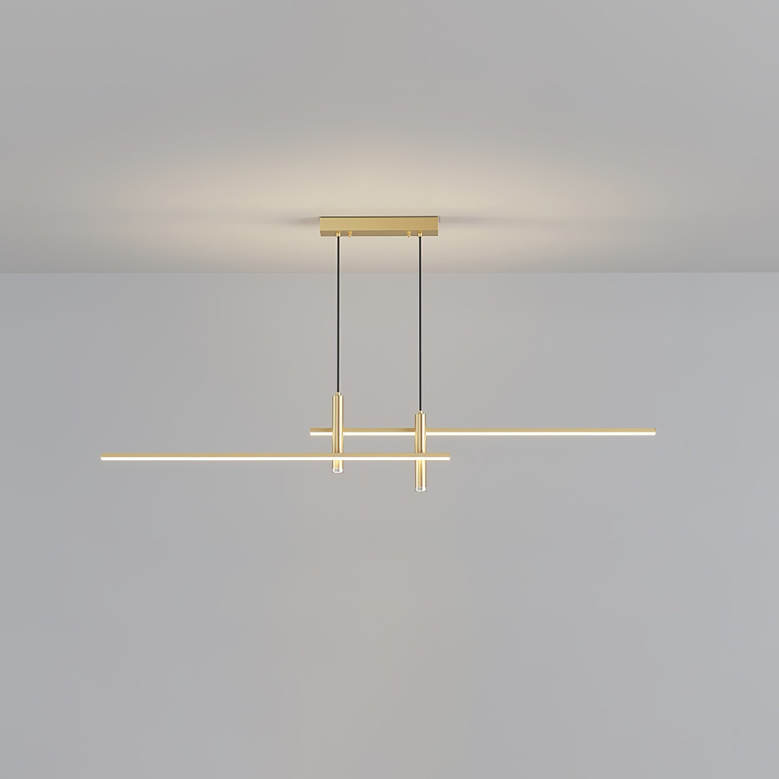 Prym Pendant Light Modern Linear Dining Room - Lamp Copper