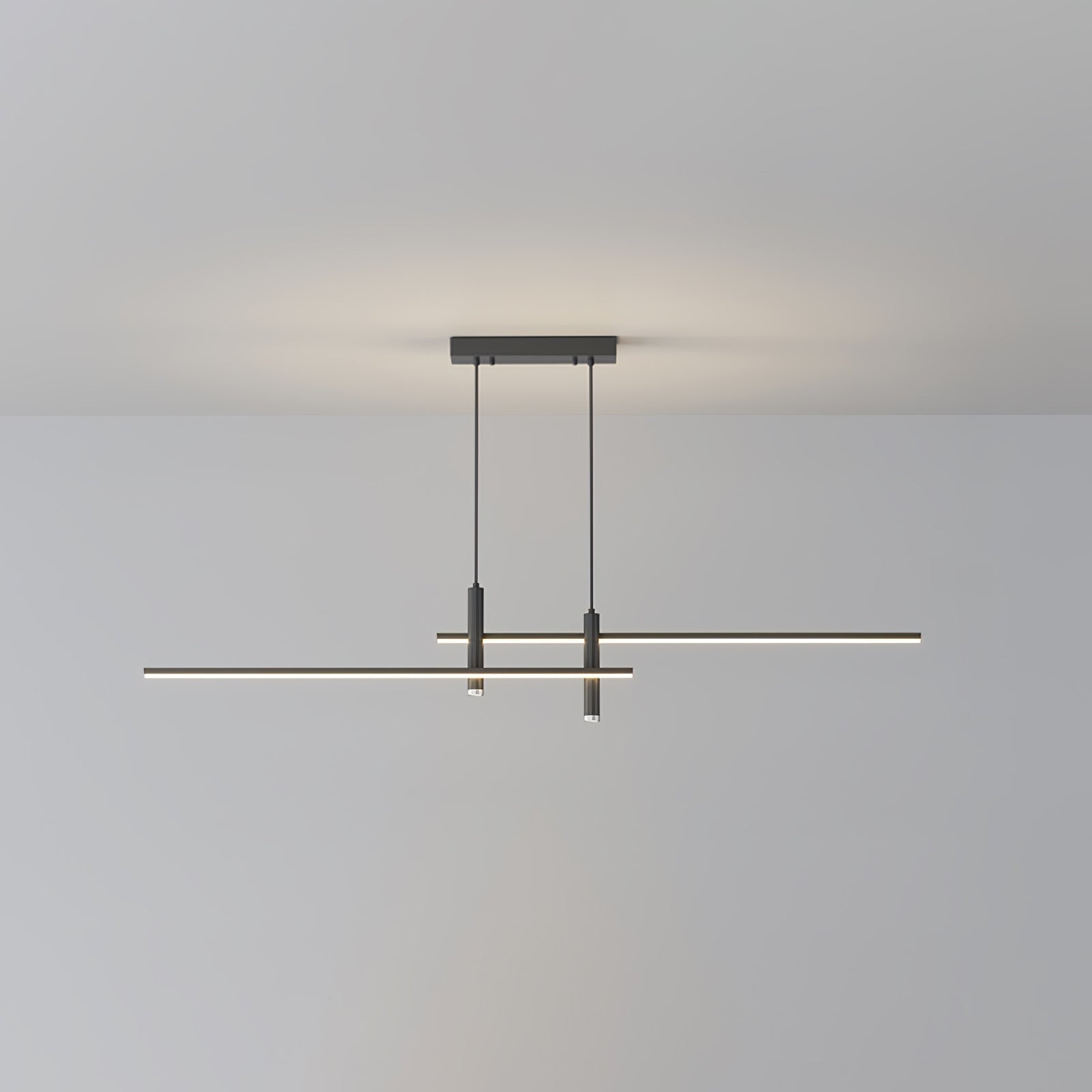 Prym Pendant Light Modern Linear Dining Room - Lamp Copper