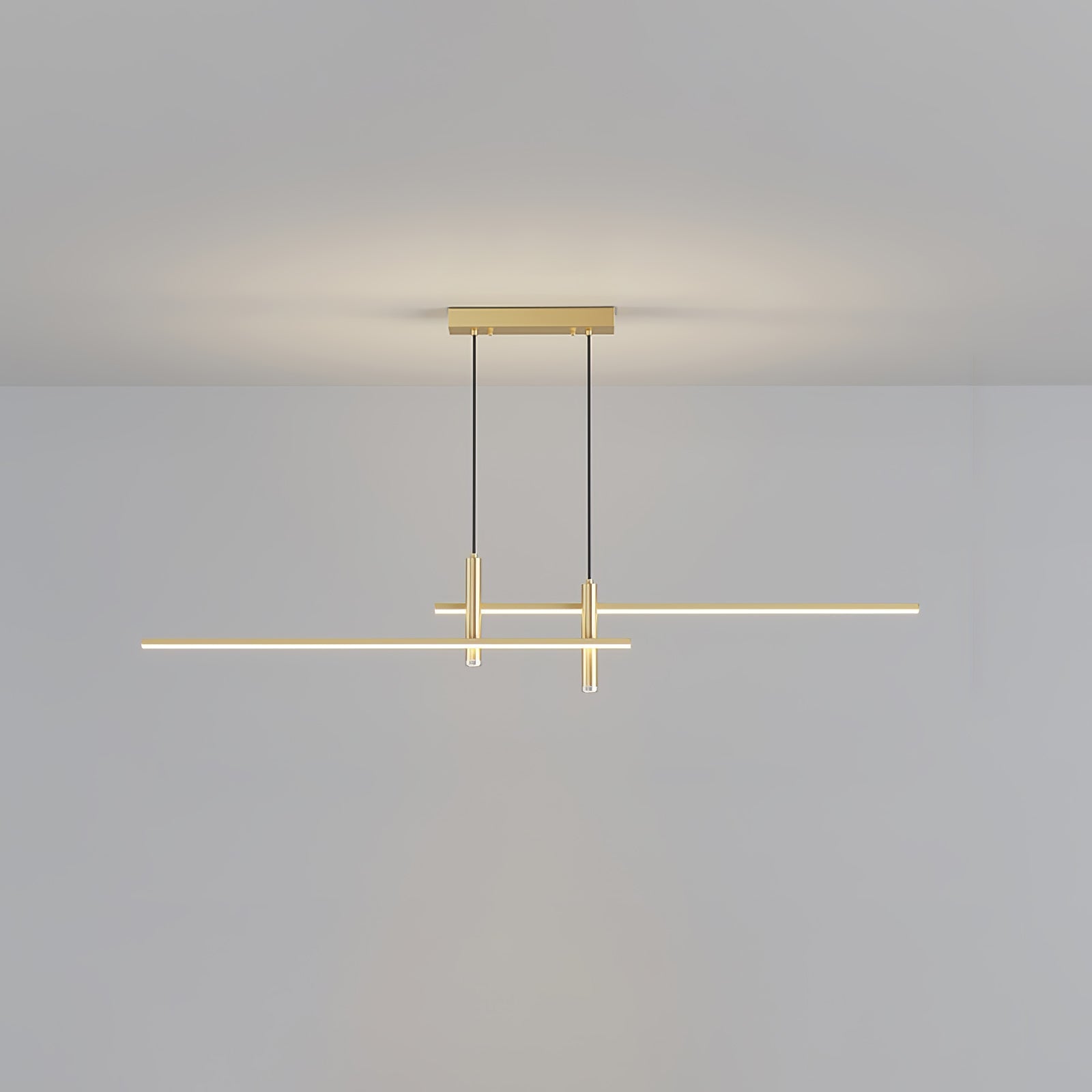 Prym Pendant Light Modern Linear Dining Room - Lamp Copper