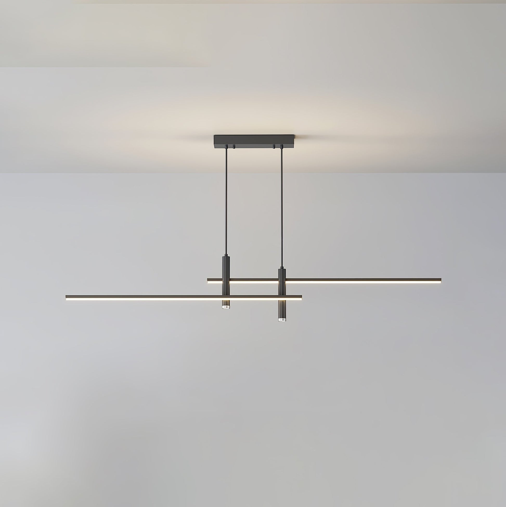 Prym Pendant Light Modern Linear Dining Room - Lamp Copper