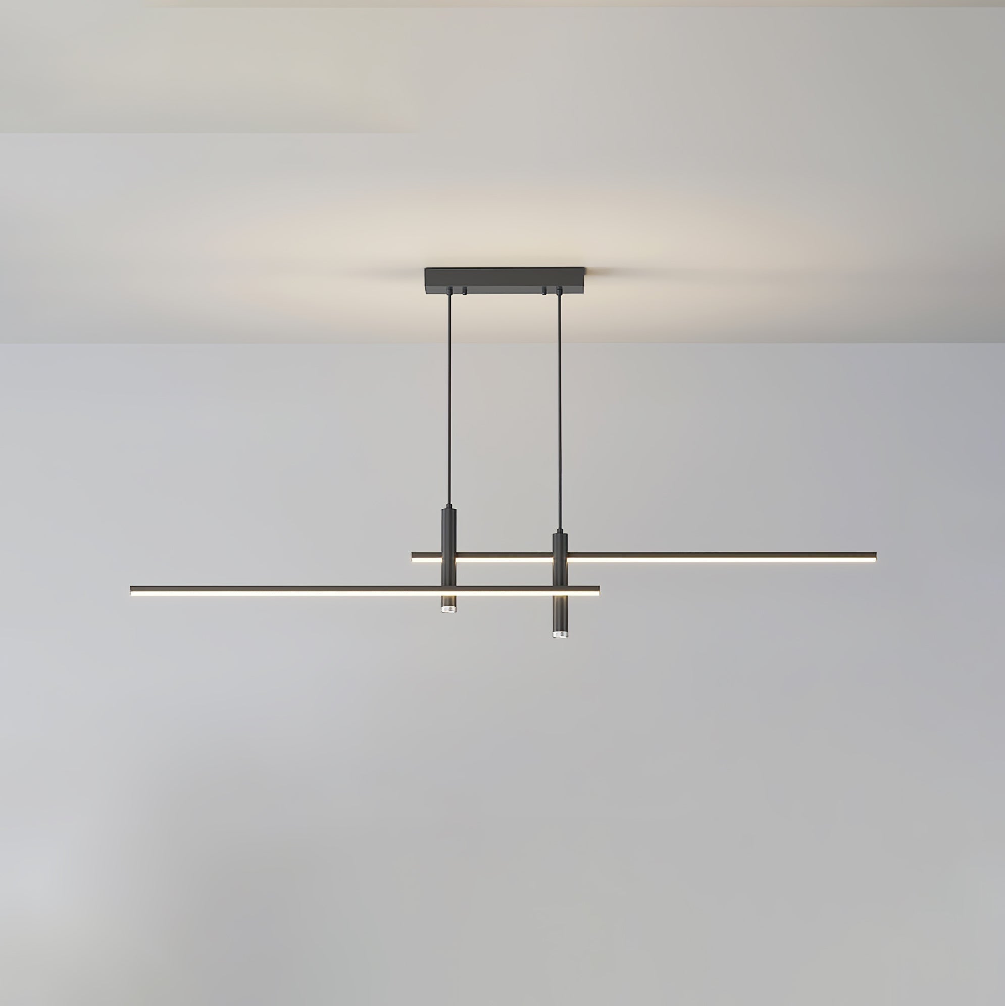 Prym Pendant Light Modern Linear Dining Room - Lamp Copper