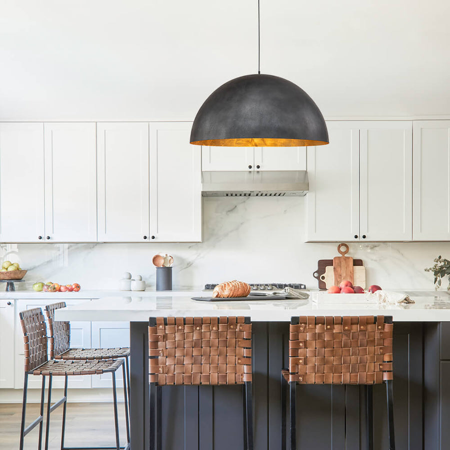 Aphais Modern Minimalist Vintage Metal Pendant Lamp - Lamp Copper