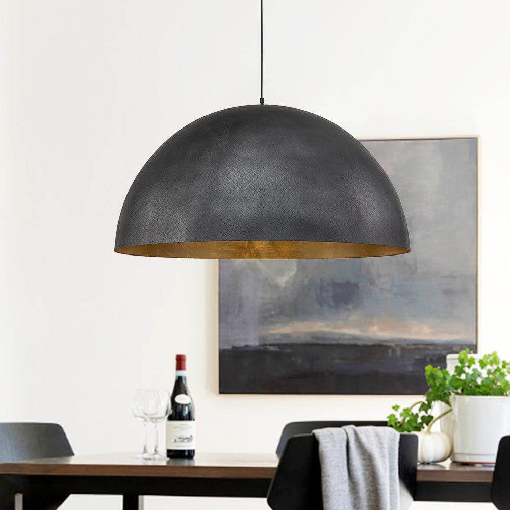 Aphais Modern Minimalist Vintage Metal Pendant Lamp - Lamp Copper