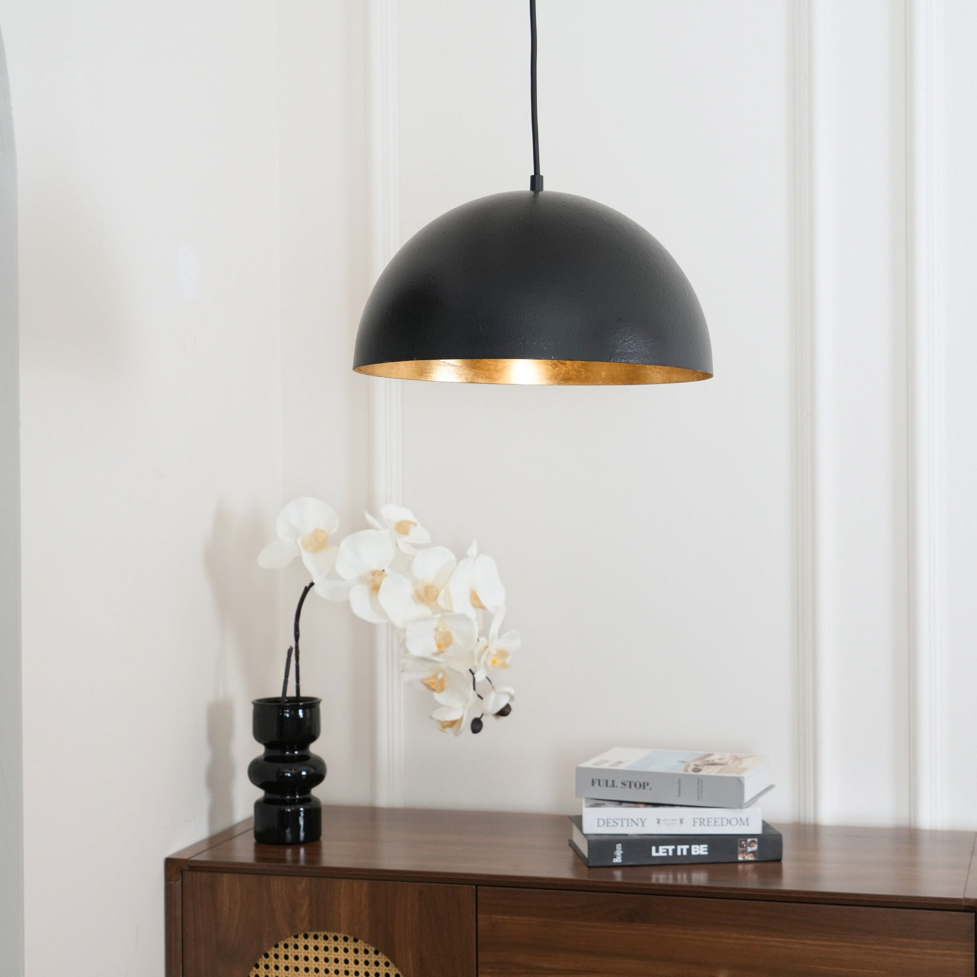 Aphais Modern Minimalist Vintage Metal Pendant Lamp - Lamp Copper
