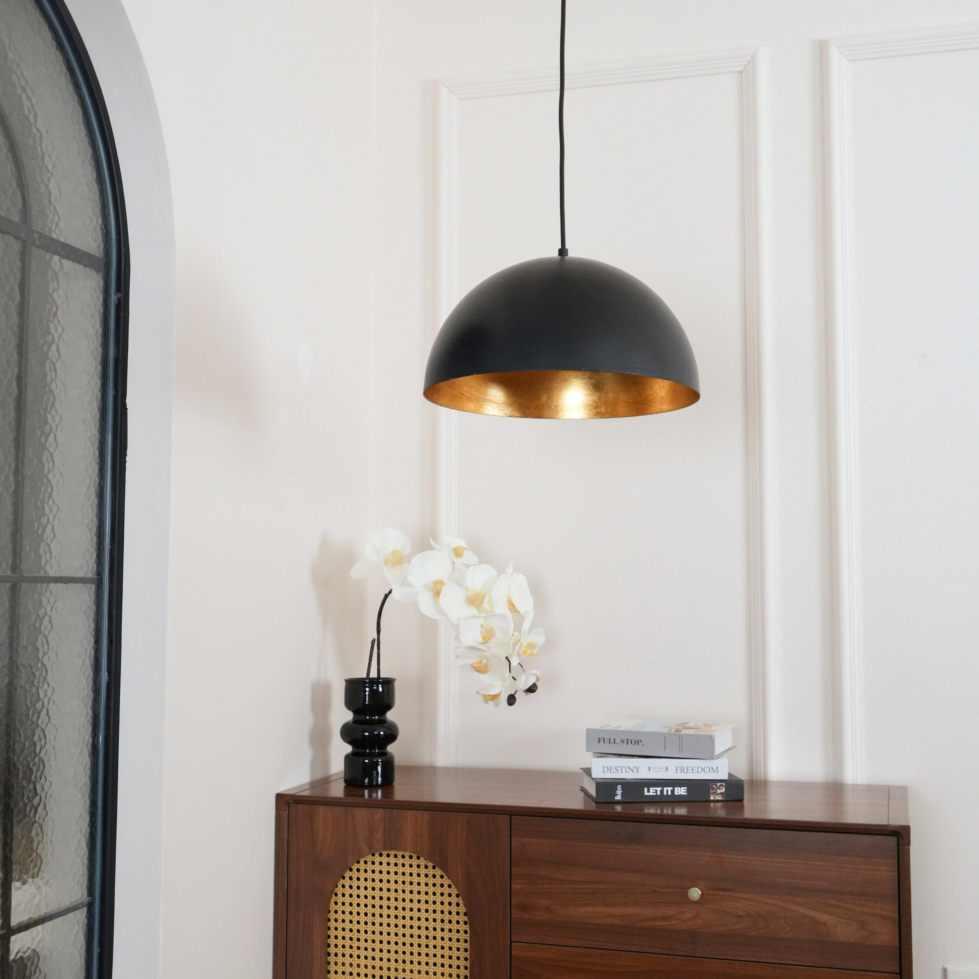 Aphais Modern Minimalist Vintage Metal Pendant Lamp - Lamp Copper