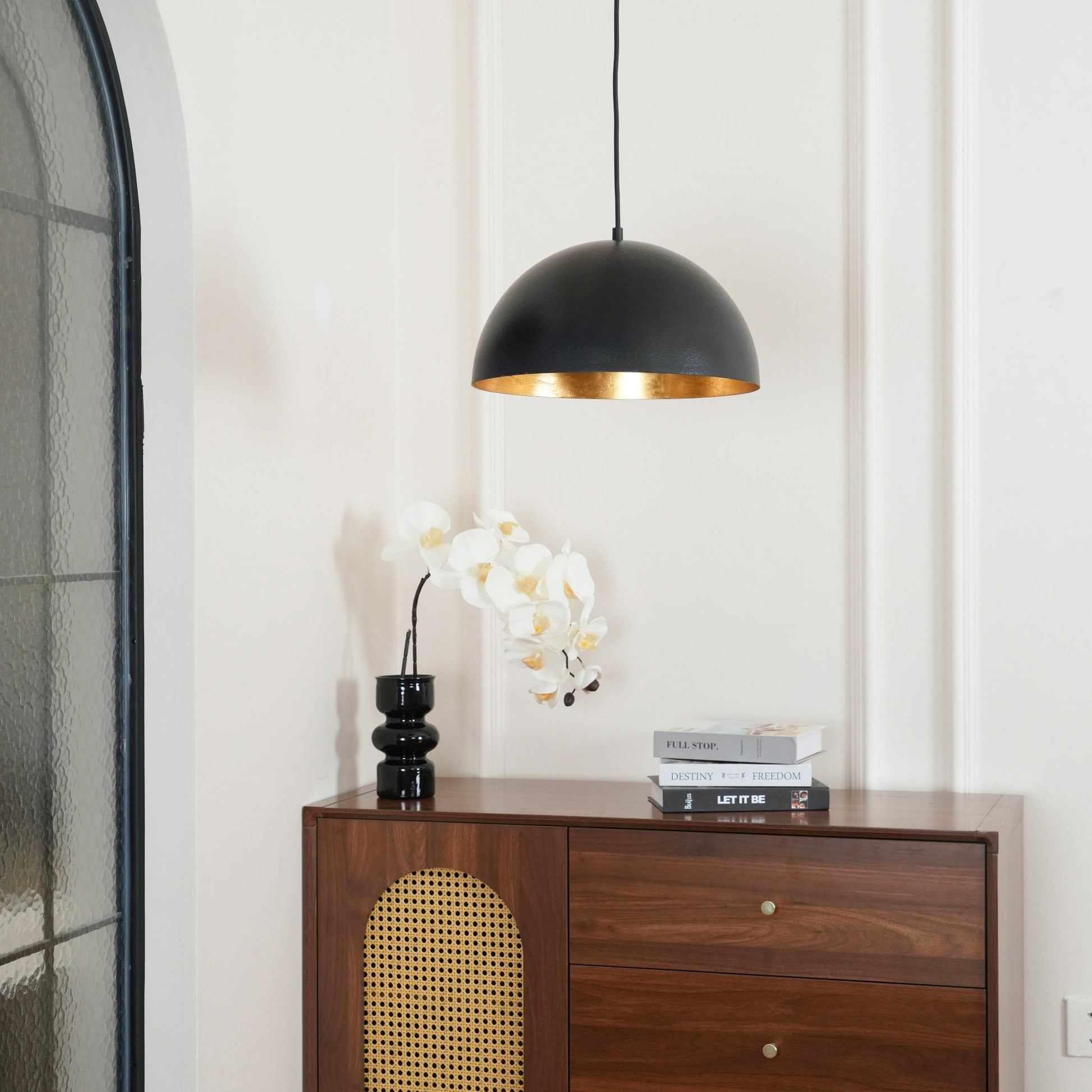 Aphais Modern Minimalist Vintage Metal Pendant Lamp - Lamp Copper