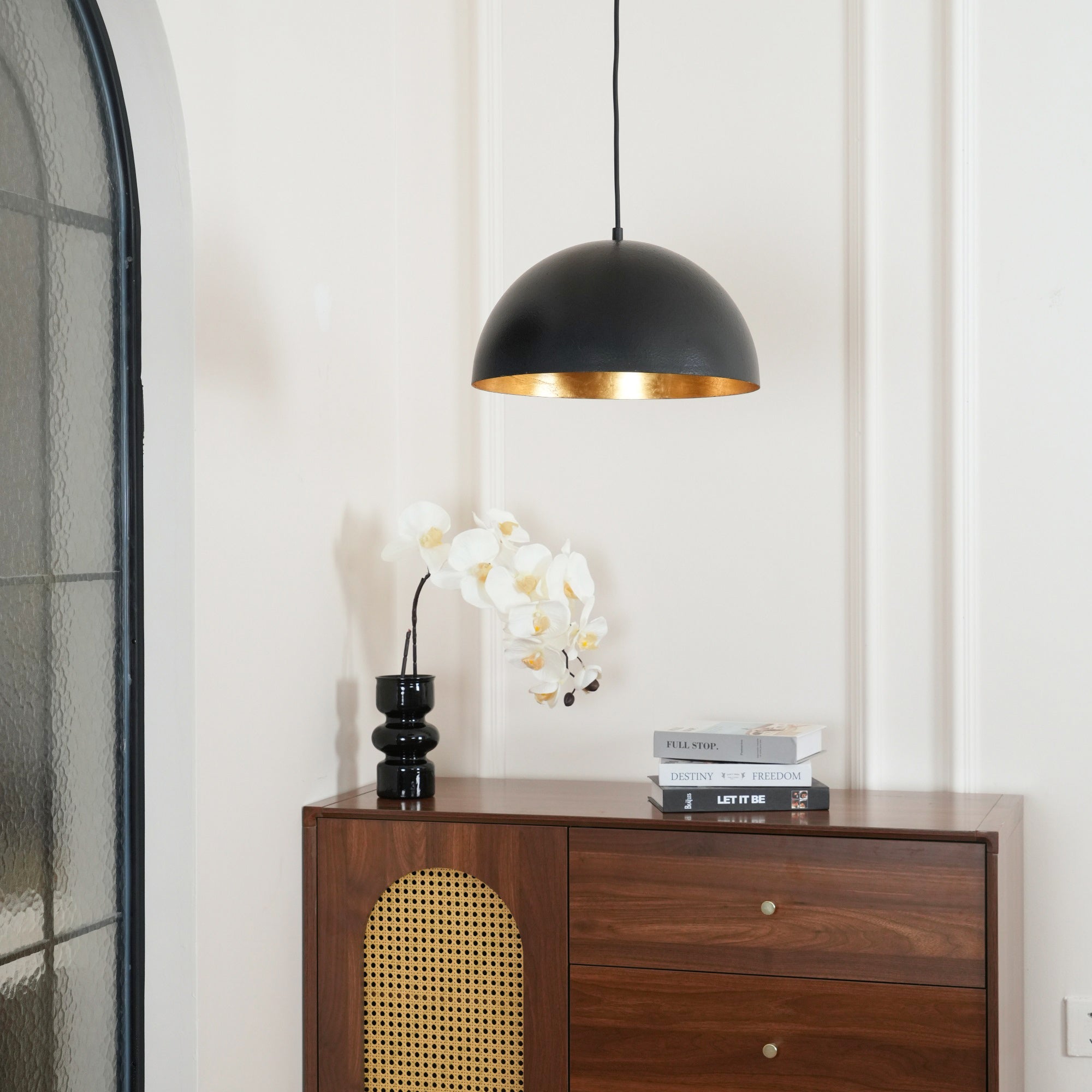Aphais Modern Minimalist Vintage Metal Pendant Lamp - Lamp Copper