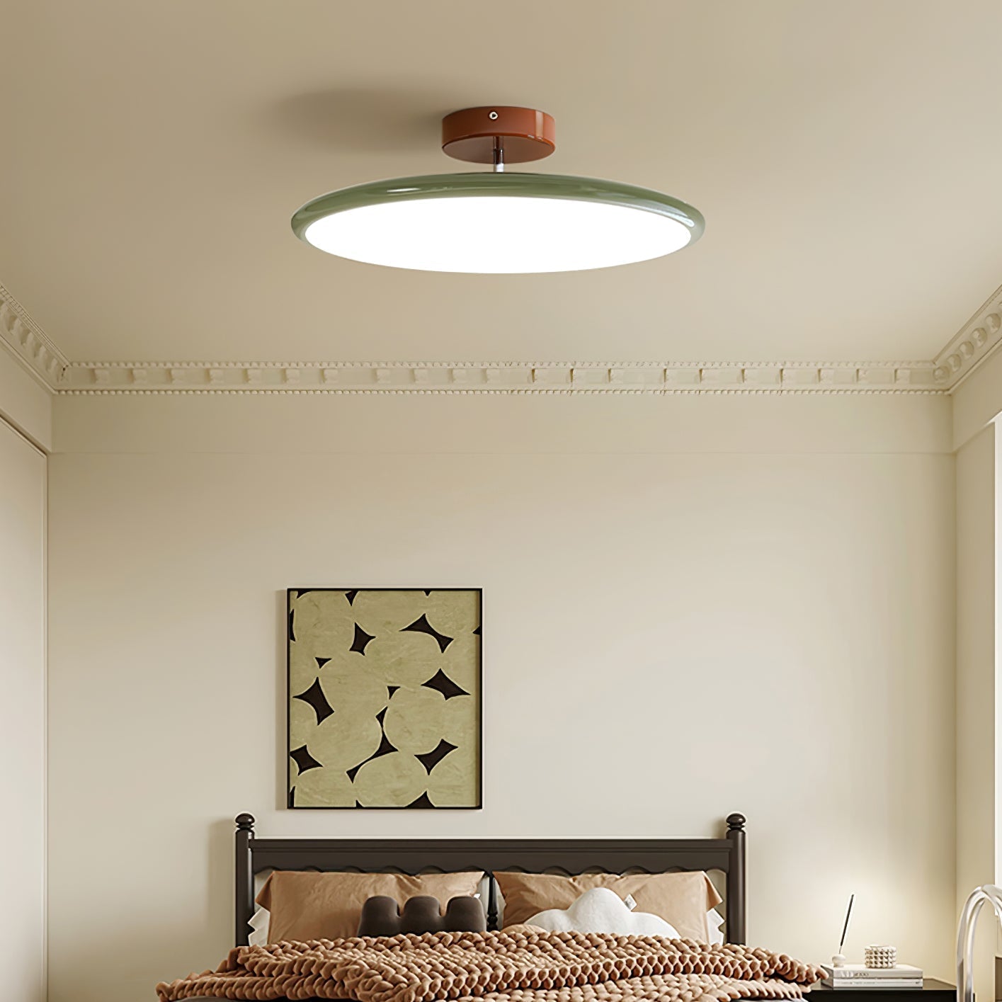 Fyne Adjustable Ceiling Light Colorful for Bedroom - Lamp Copper