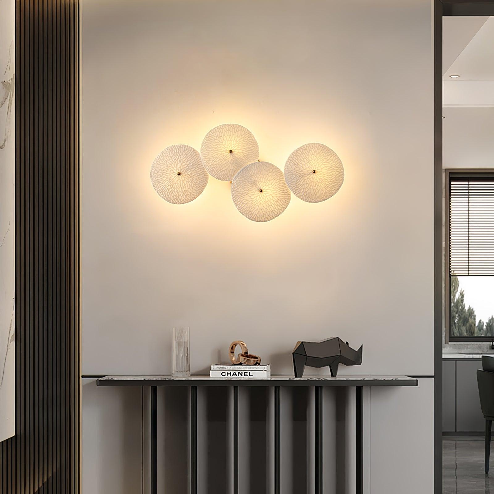 Kaivo Lotus Petal Wall Lamp - Lamp Copper