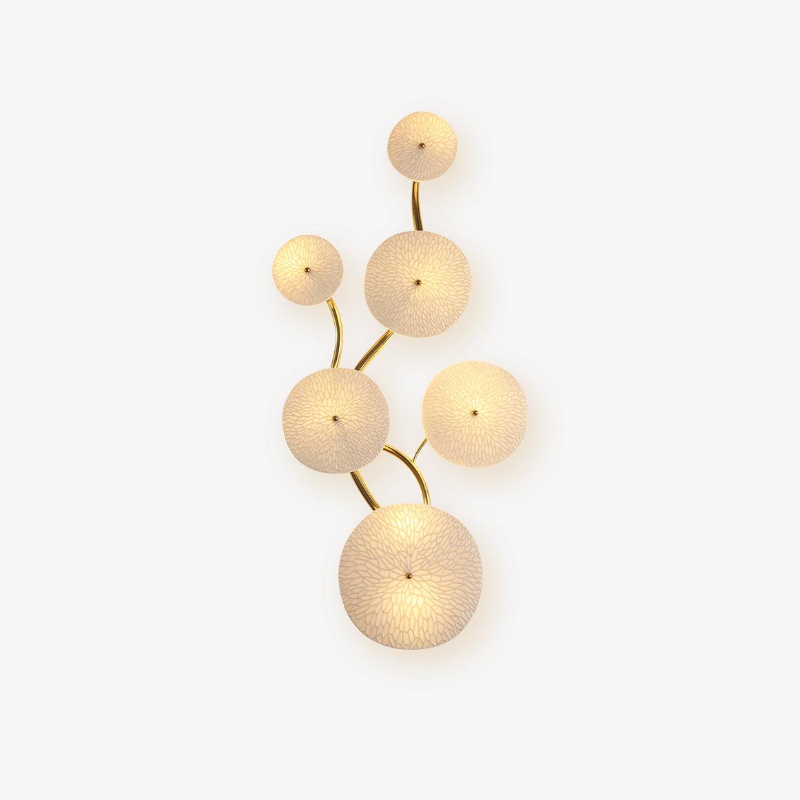 Kaivo Lotus Petal Wall Lamp - Lamp Copper