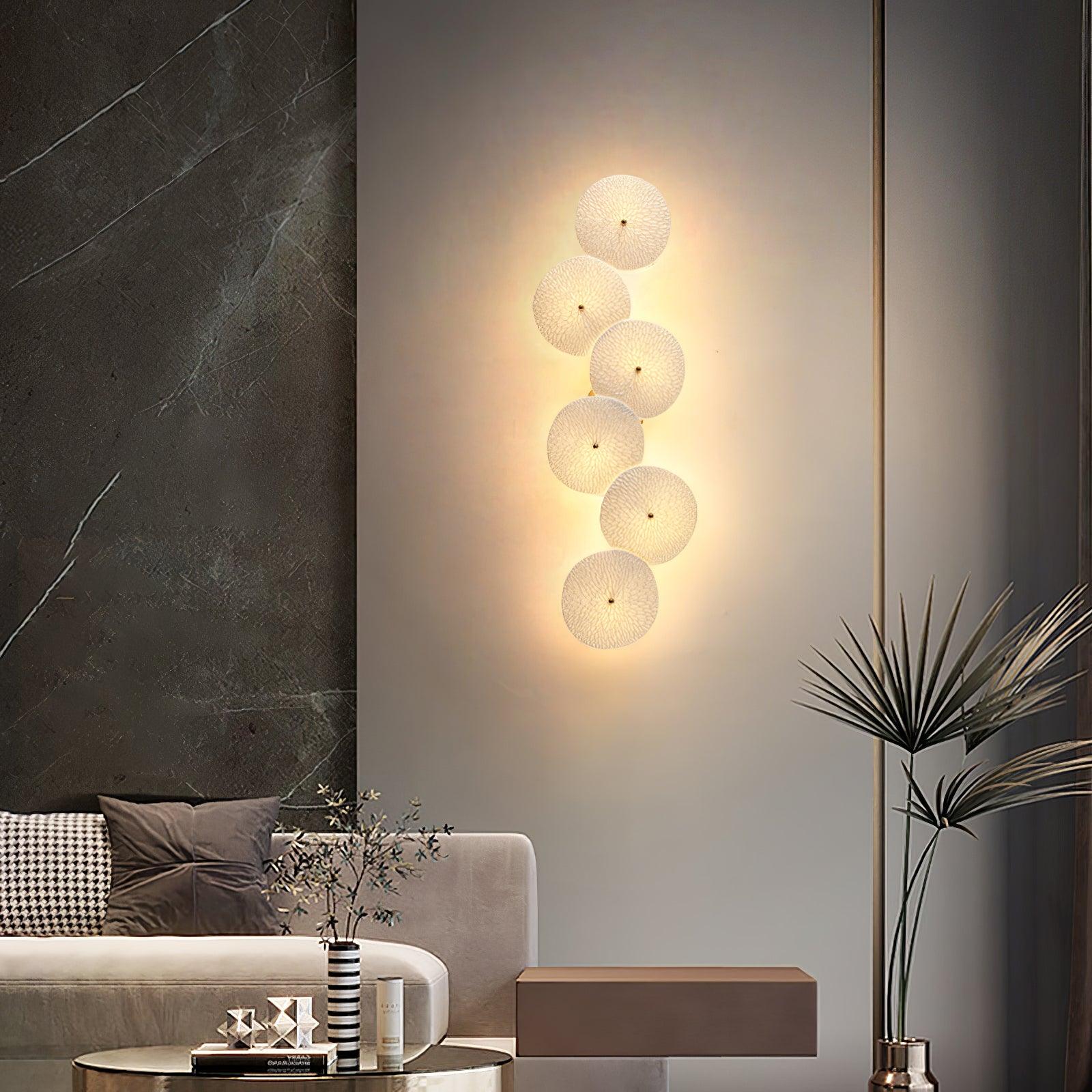 Kaivo Lotus Petal Wall Lamp - Lamp Copper