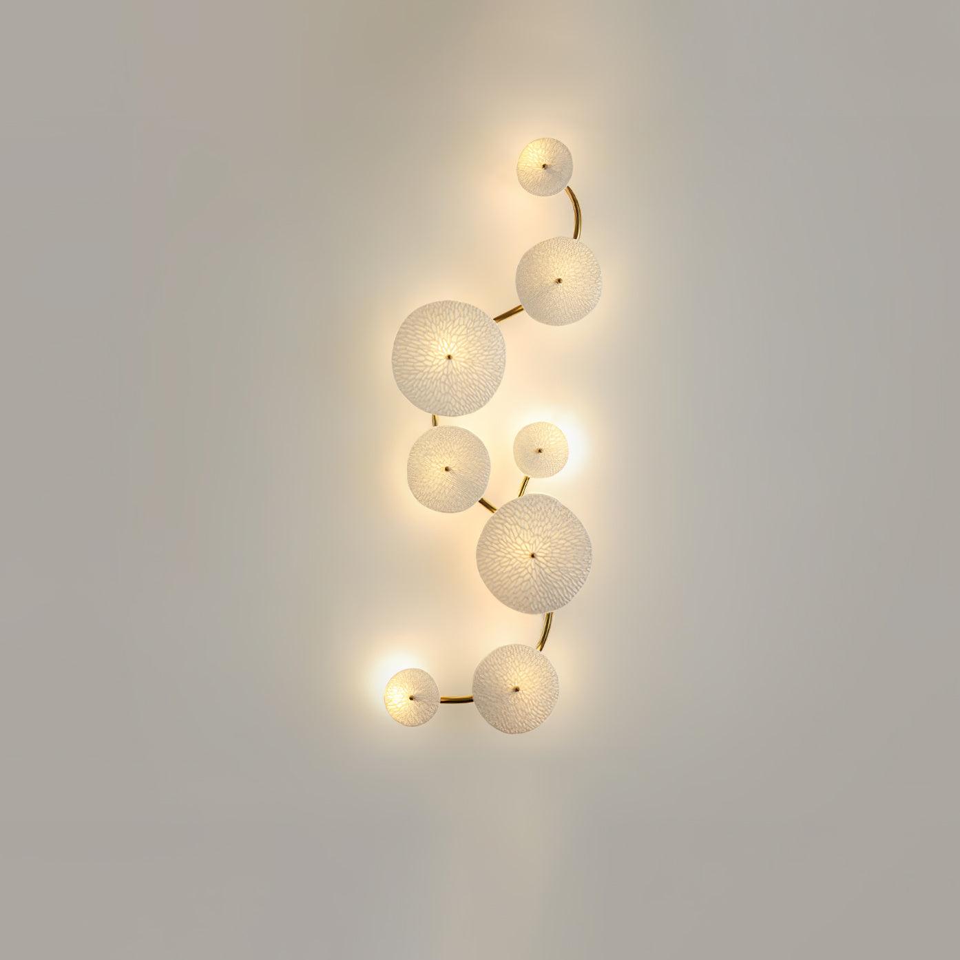 Kaivo Lotus Petal Wall Lamp - Lamp Copper