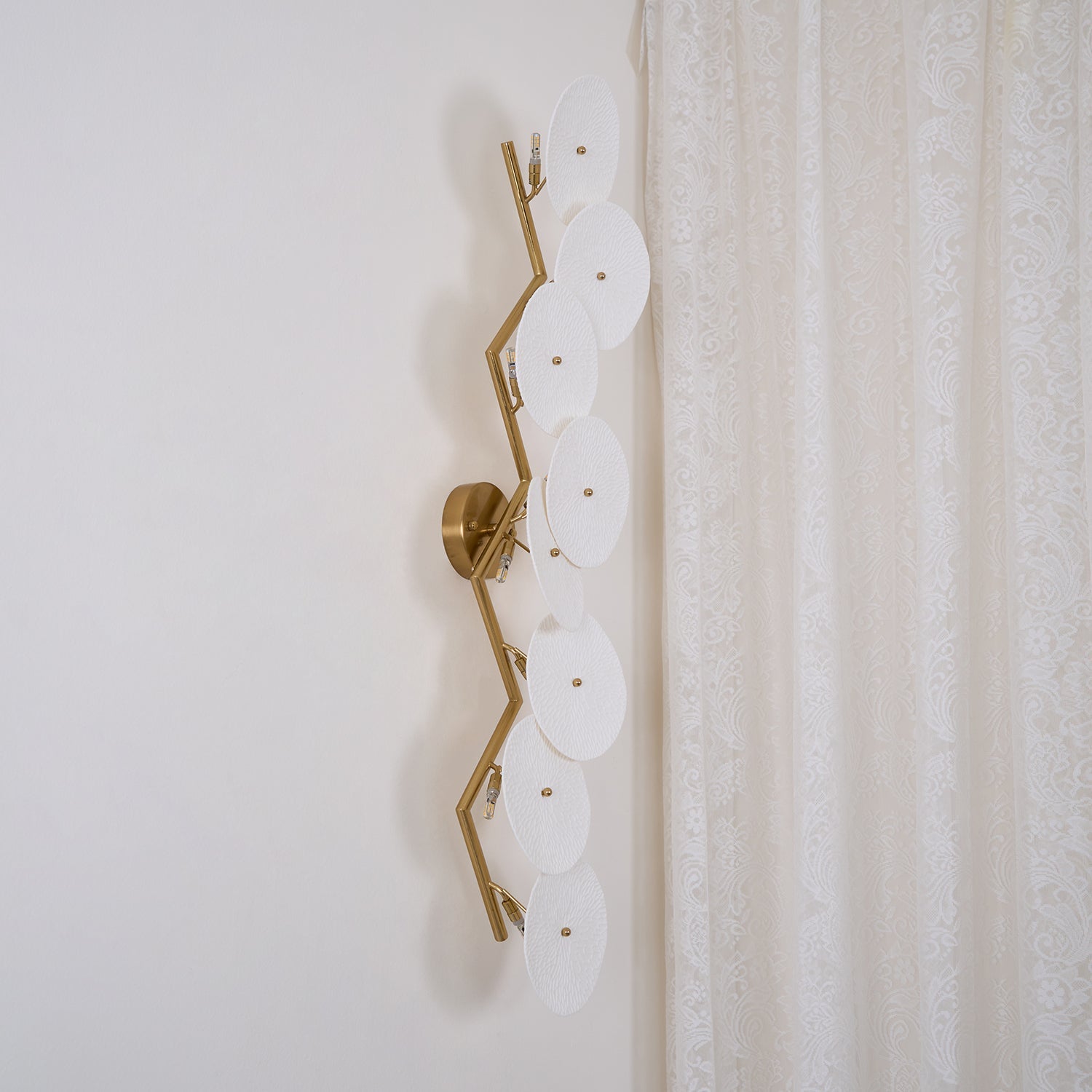 Kaivo Lotus Petal Wall Lamp - Lamp Copper