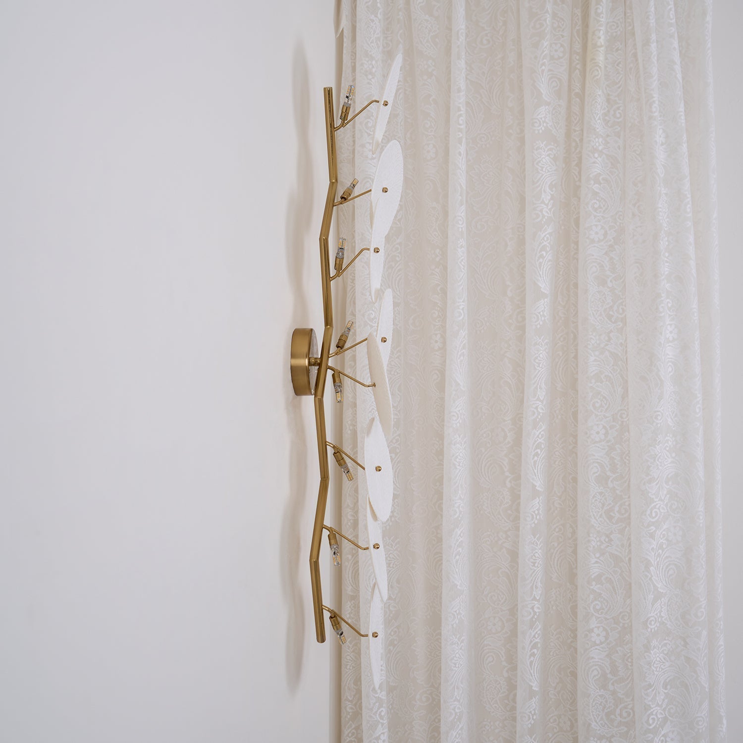 Kaivo Lotus Petal Wall Lamp - Lamp Copper