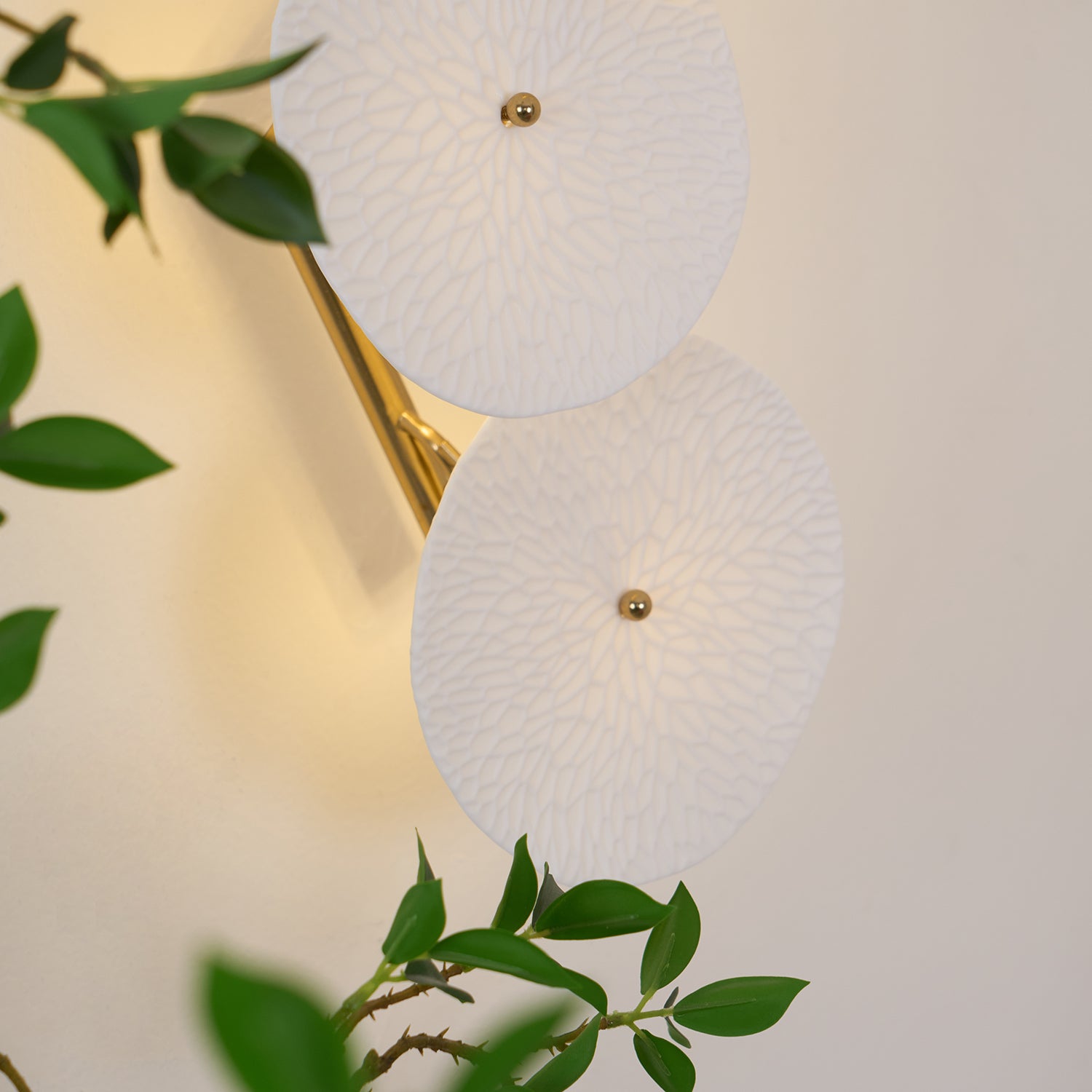 Kaivo Lotus Petal Wall Lamp - Lamp Copper
