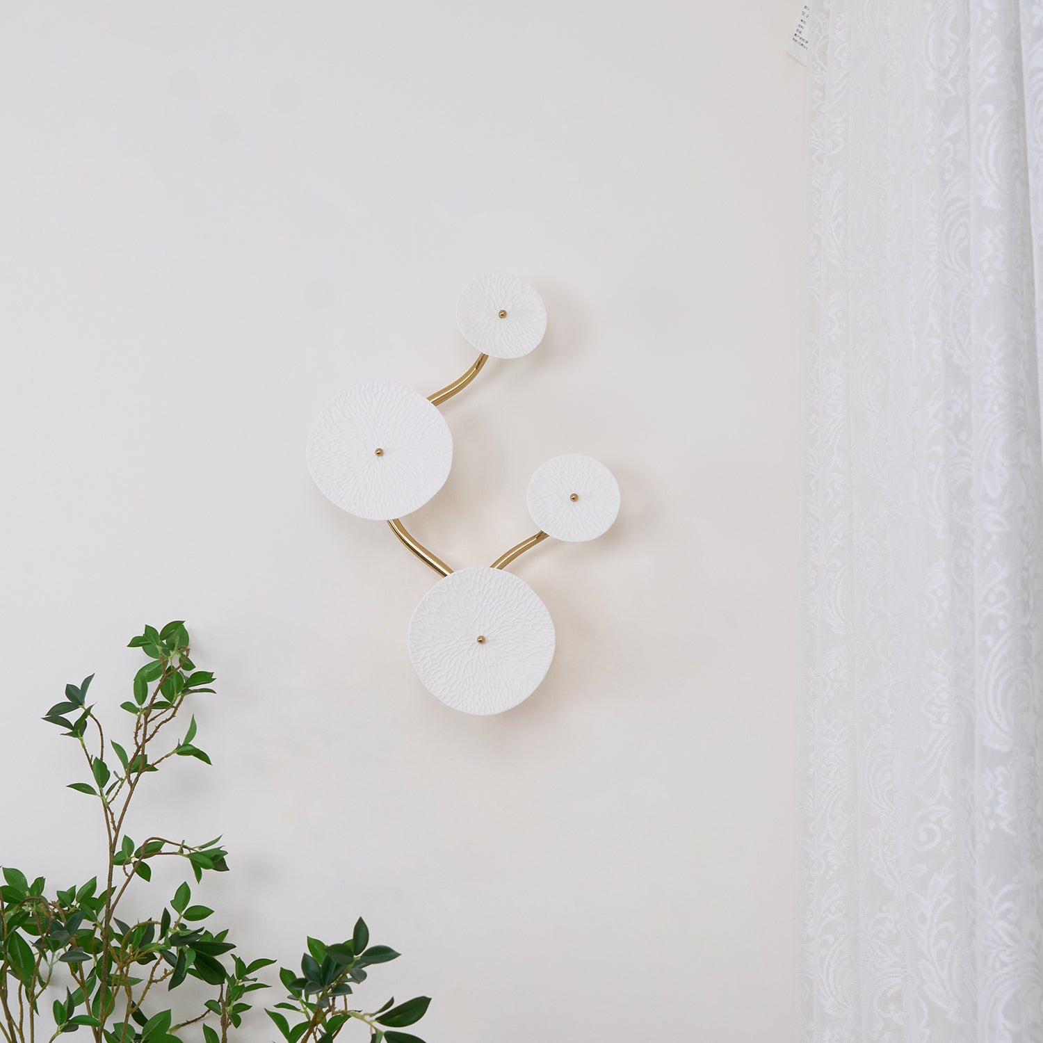 Kaivo Lotus Petal Wall Lamp - Lamp Copper