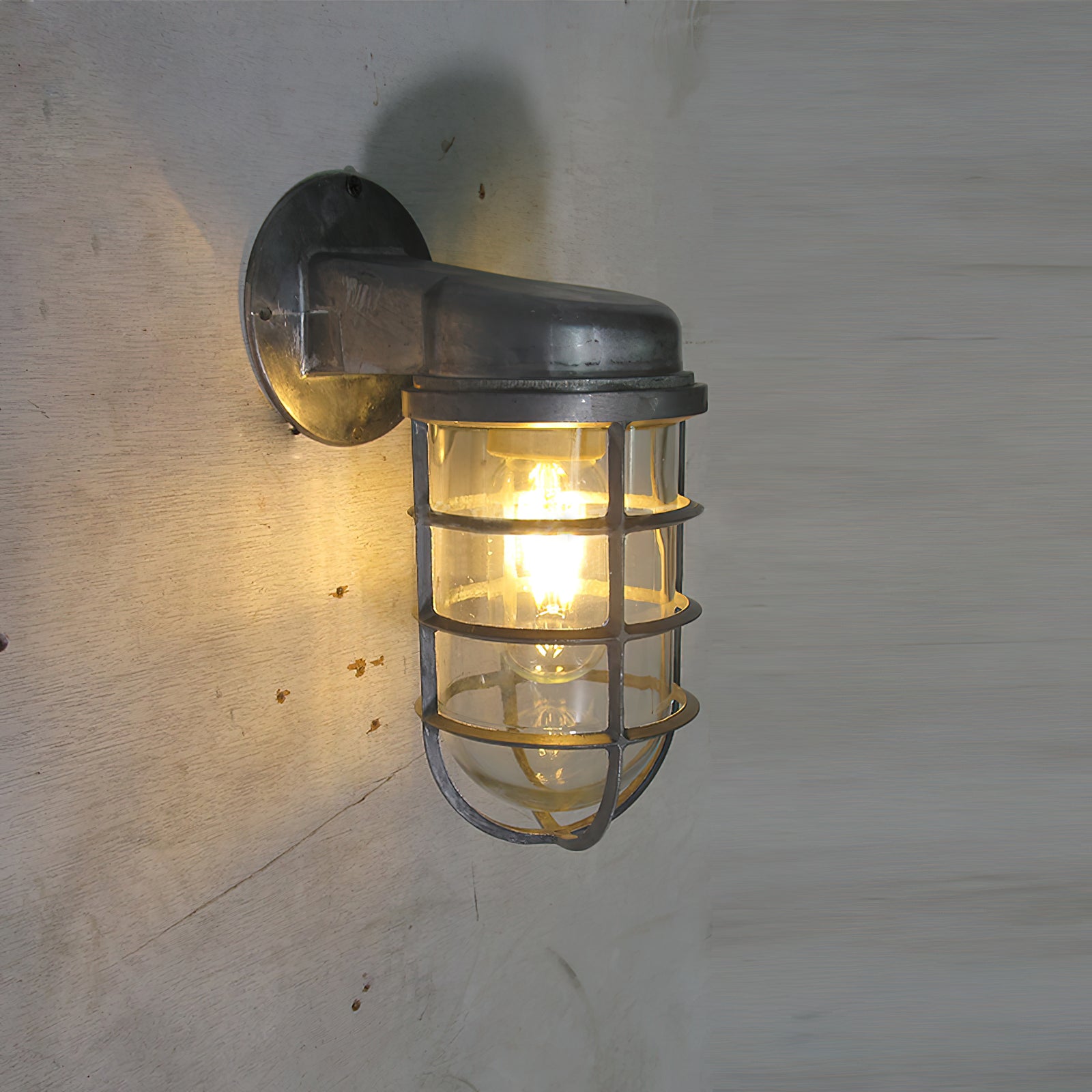 Ozorel Vintage Unique Metal Glass Wall Lamp - Lamp Copper