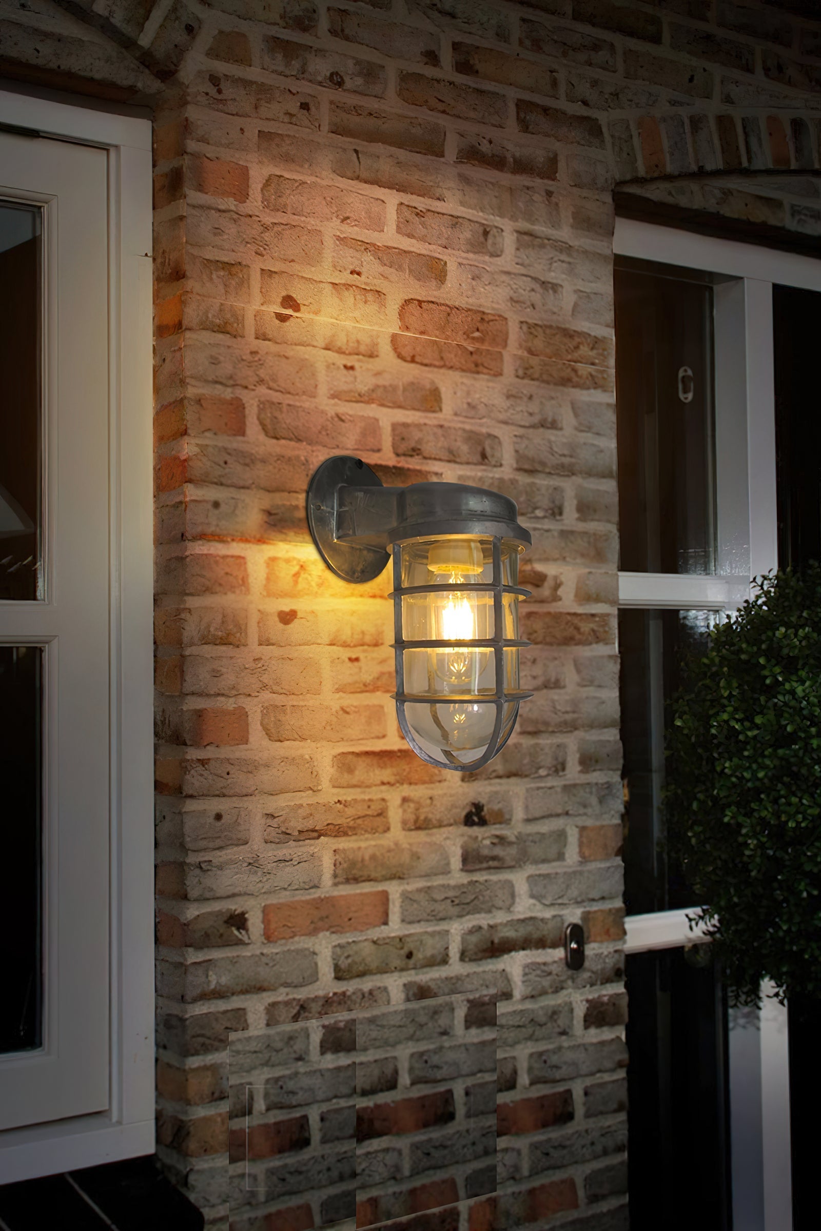 Ozorel Vintage Unique Metal Glass Wall Lamp - Lamp Copper