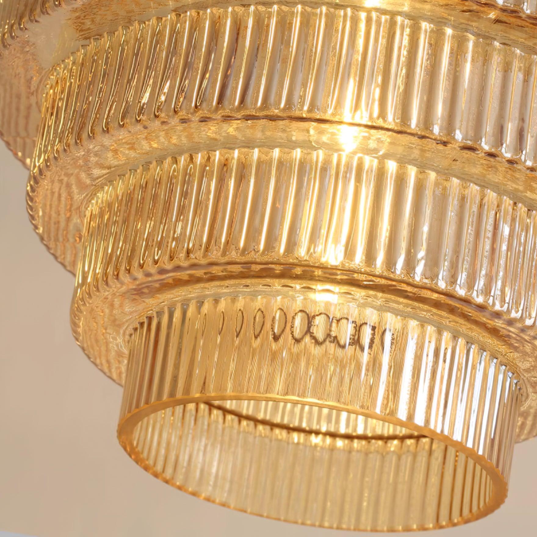 Amara Glass Pendant Lamp - Lamp Copper