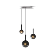 Vetheel Traditional Cloud Metal Glass Pendant Lamp - Lamp Copper