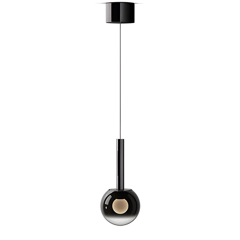 Vetheel Traditional Cloud Metal Glass Pendant Lamp - Lamp Copper