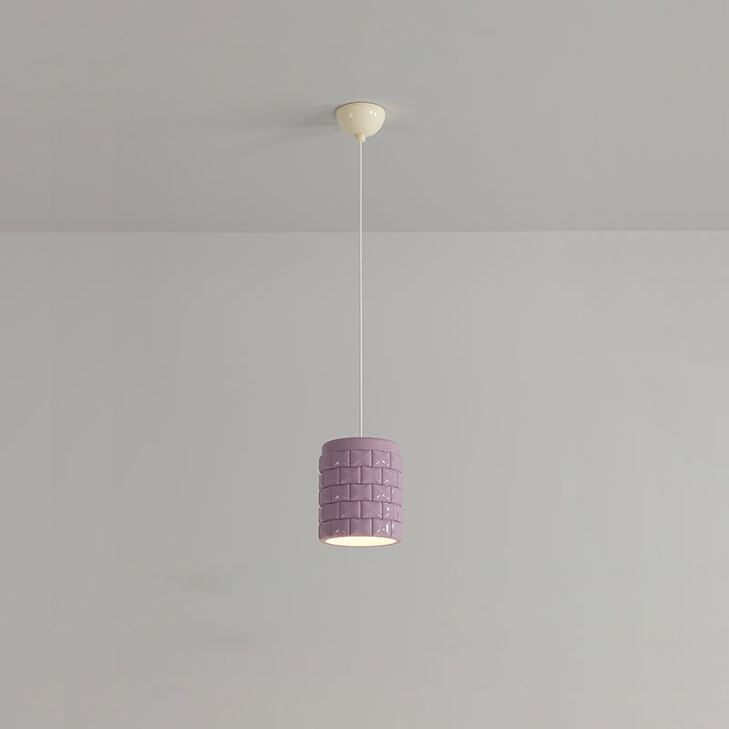 Vadoror Modern Minimalist Girl Resin Metal Pendant Lamp - Lamp Copper